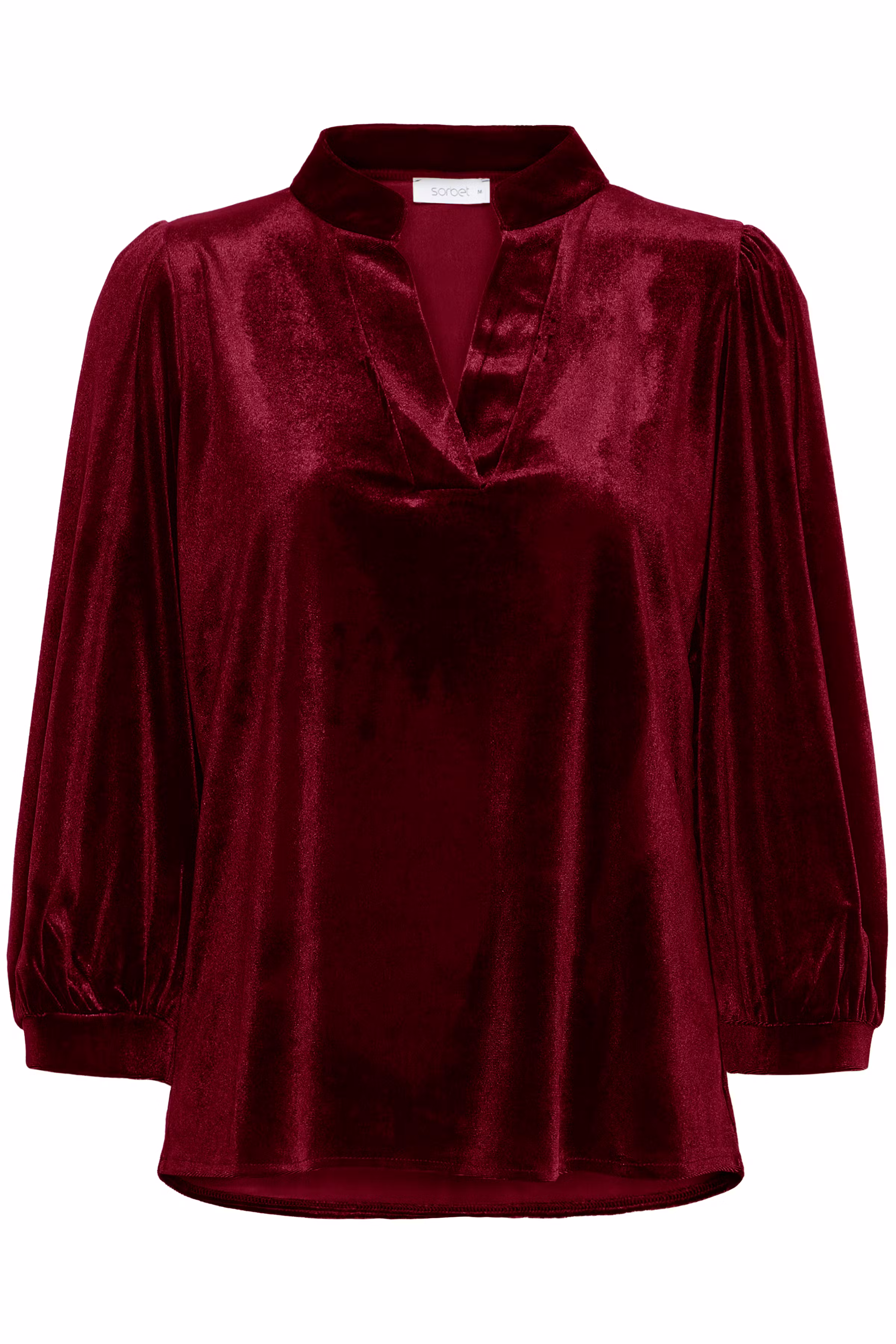 SBVELVETTA Bluse PACK FRONT 22100855-191535