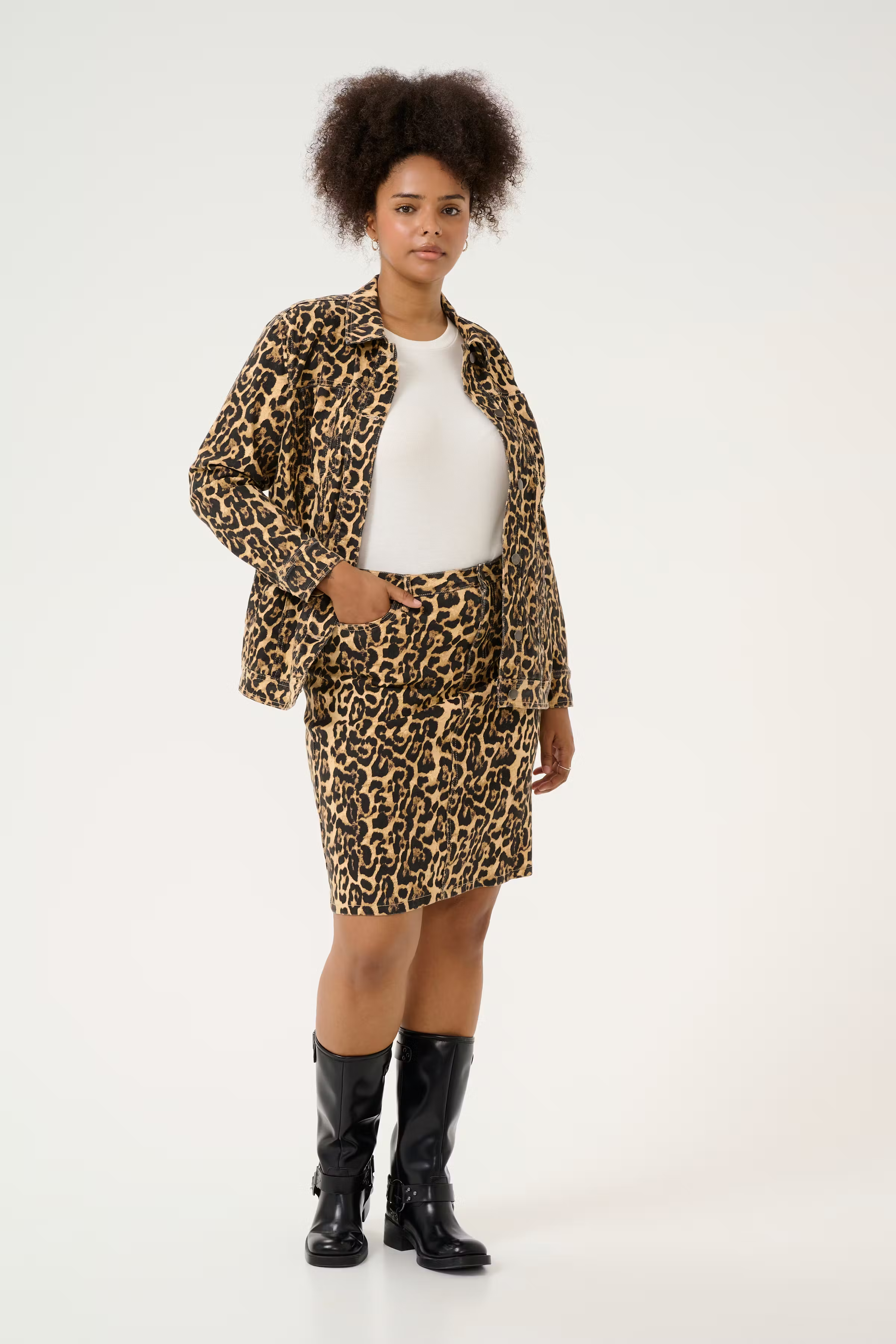 KCleonoma Leopardkjol LOOKBOOK FRONT 10583078-107281