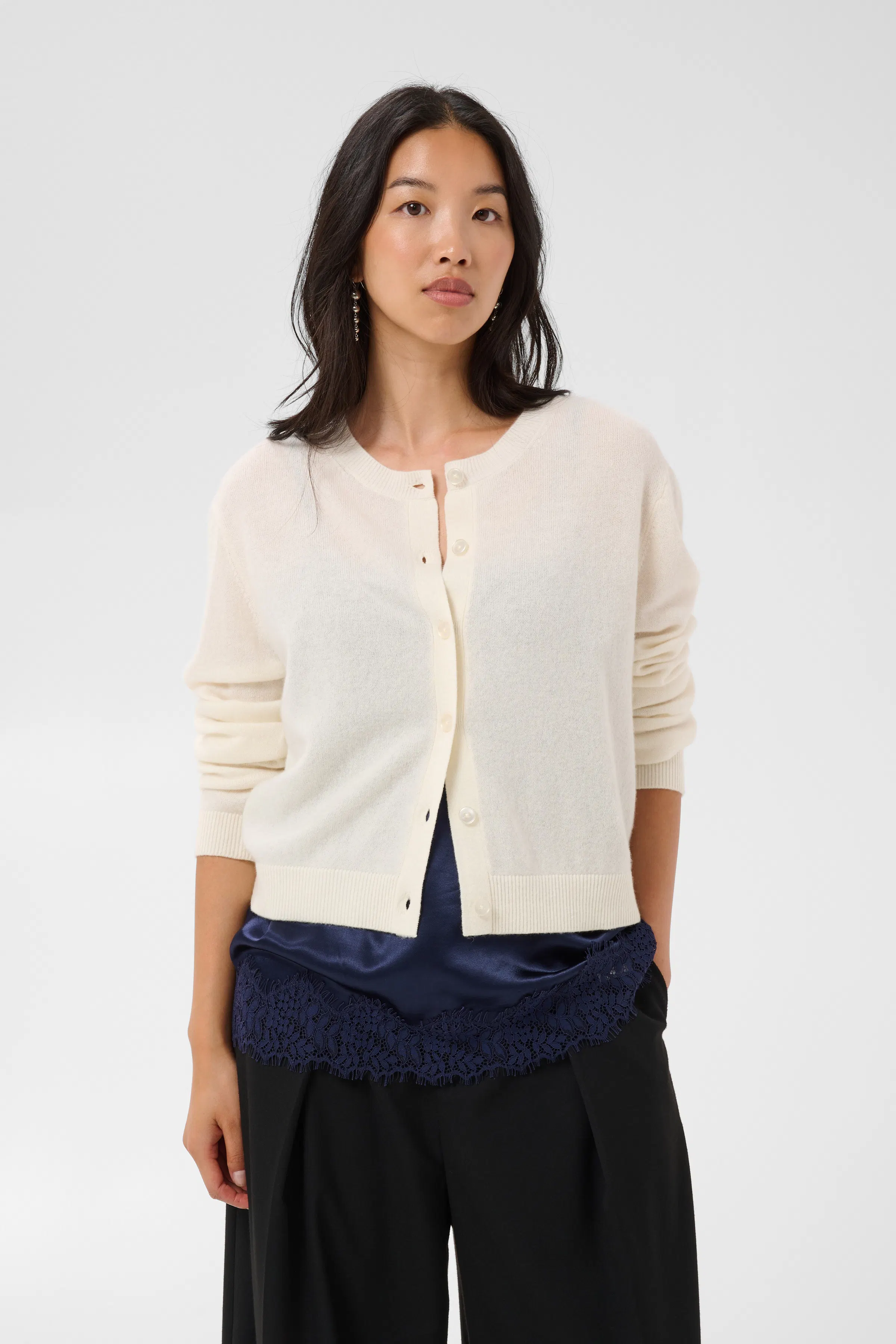 CarimiPW Cardigan LOOKBOOK FRONT 30310871-110701