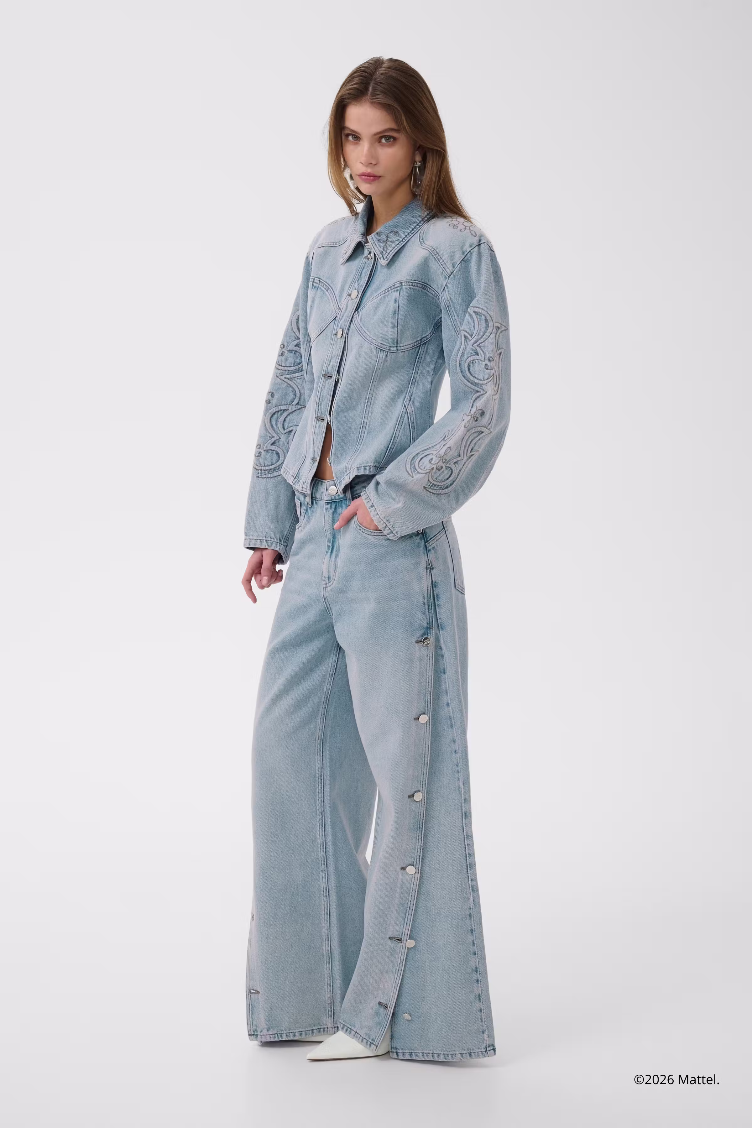 GZBXGstacie Denim overhemd LOOKBOOK FRONT 10911411-108303