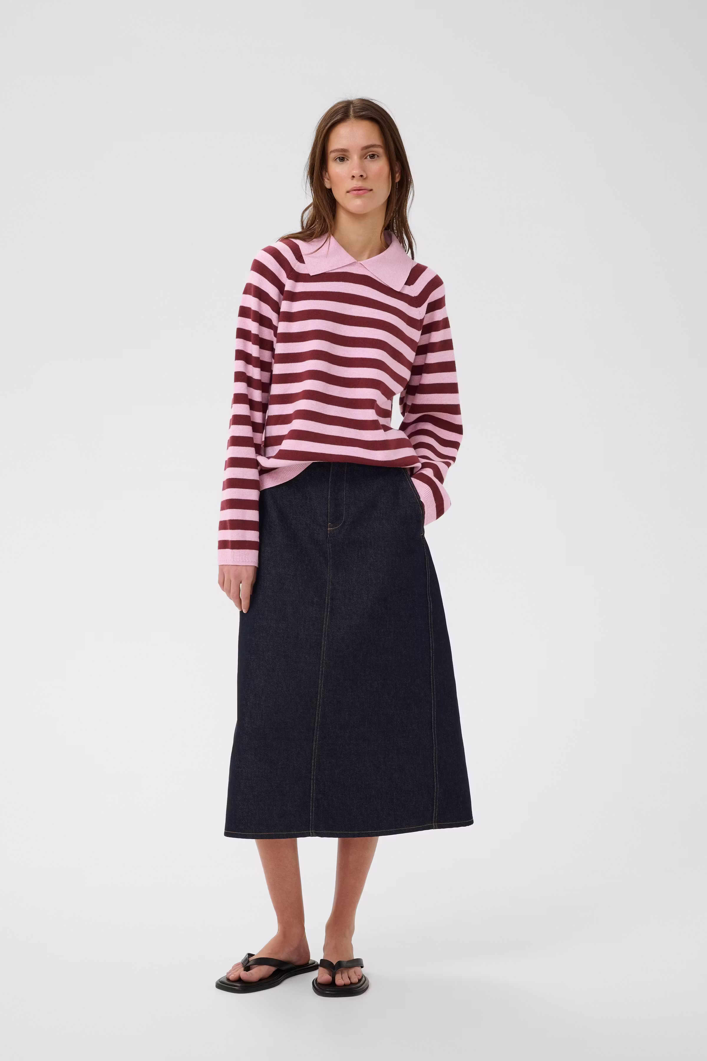 MADIEIW Polo Pullover LOOKBOOK FRONT 30112397-900006894