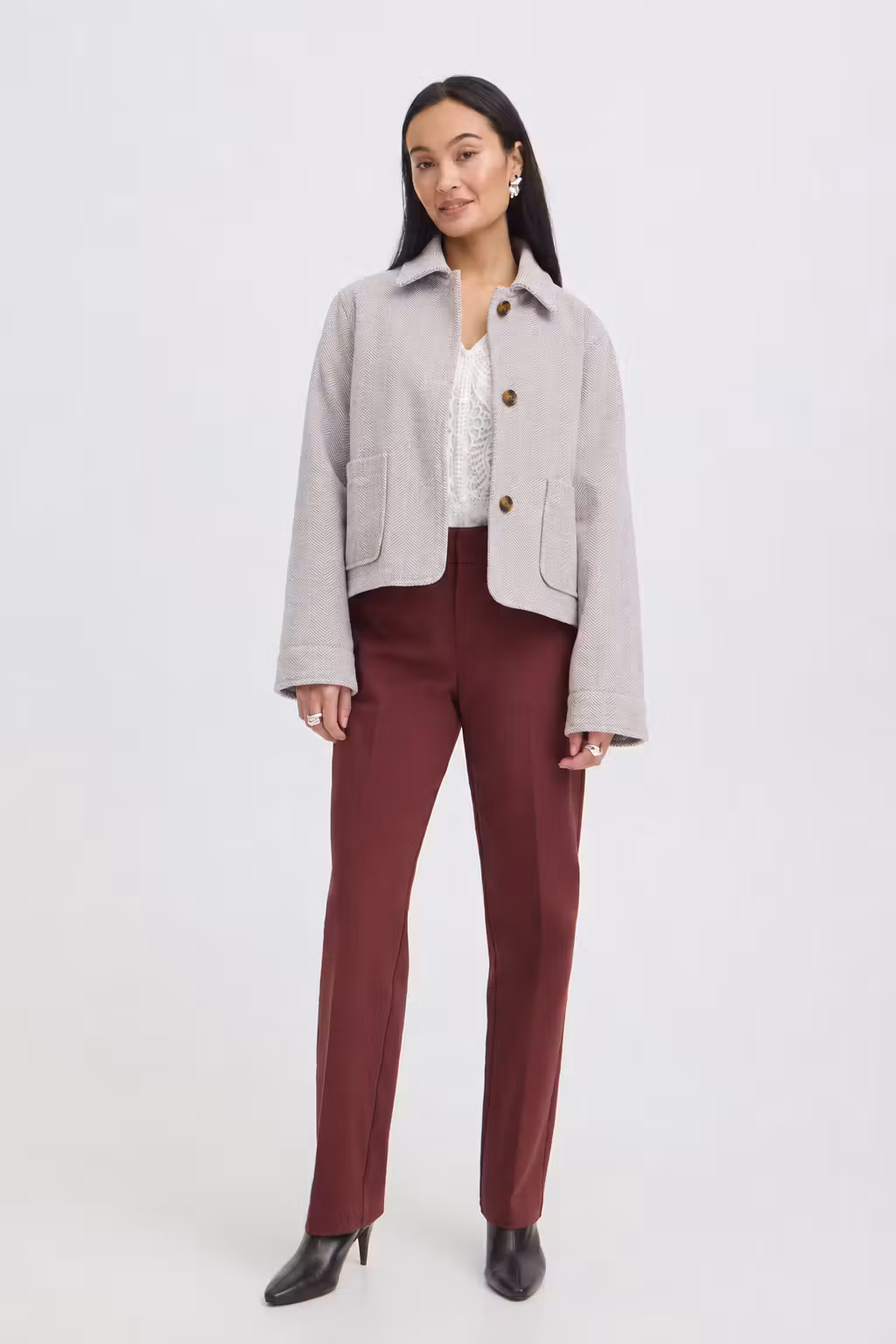 FREVILLA Jakke LOOKBOOK FRONT 20617962-900009855