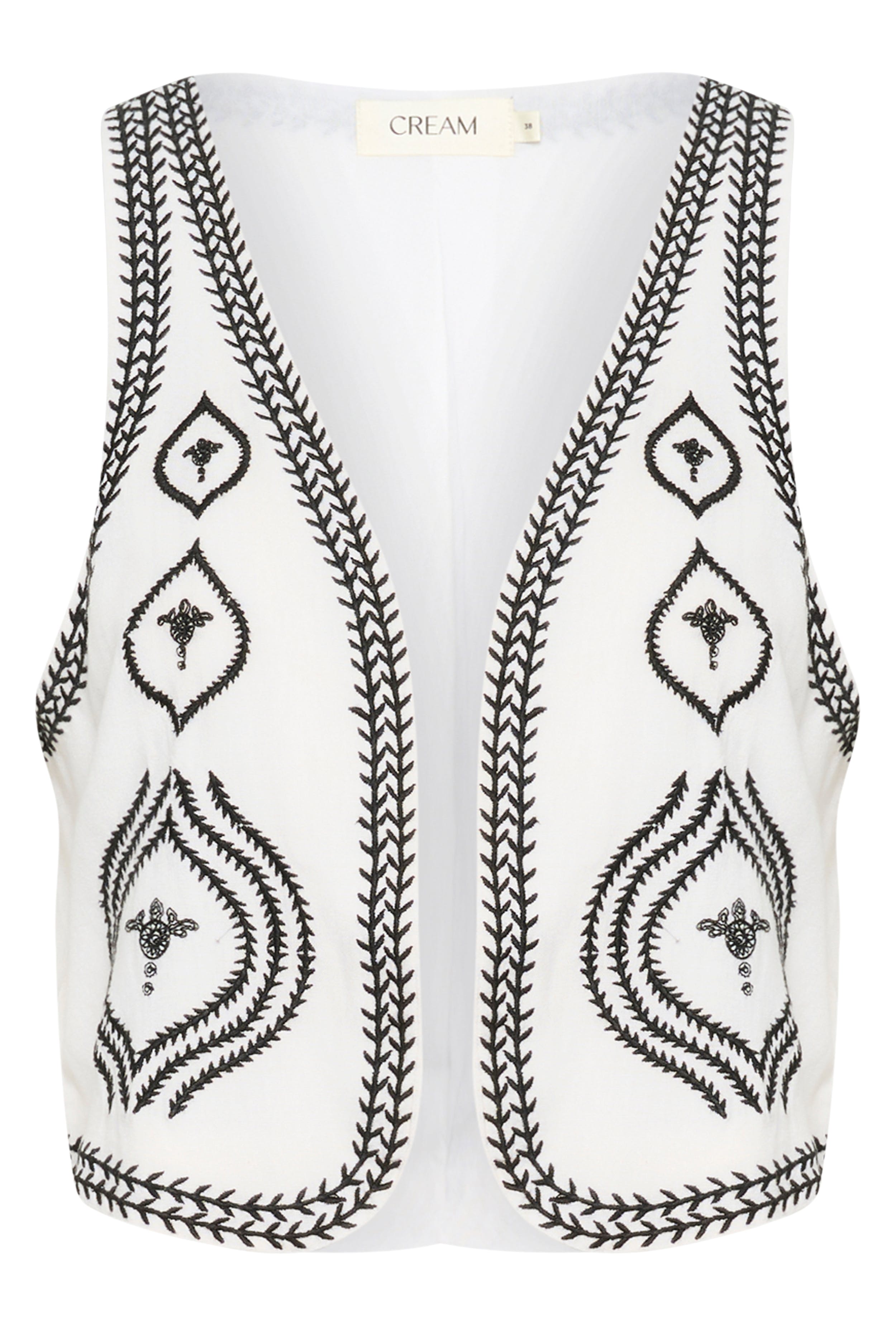 CRManju Leinenweste PACK FRONT 10614078-108036