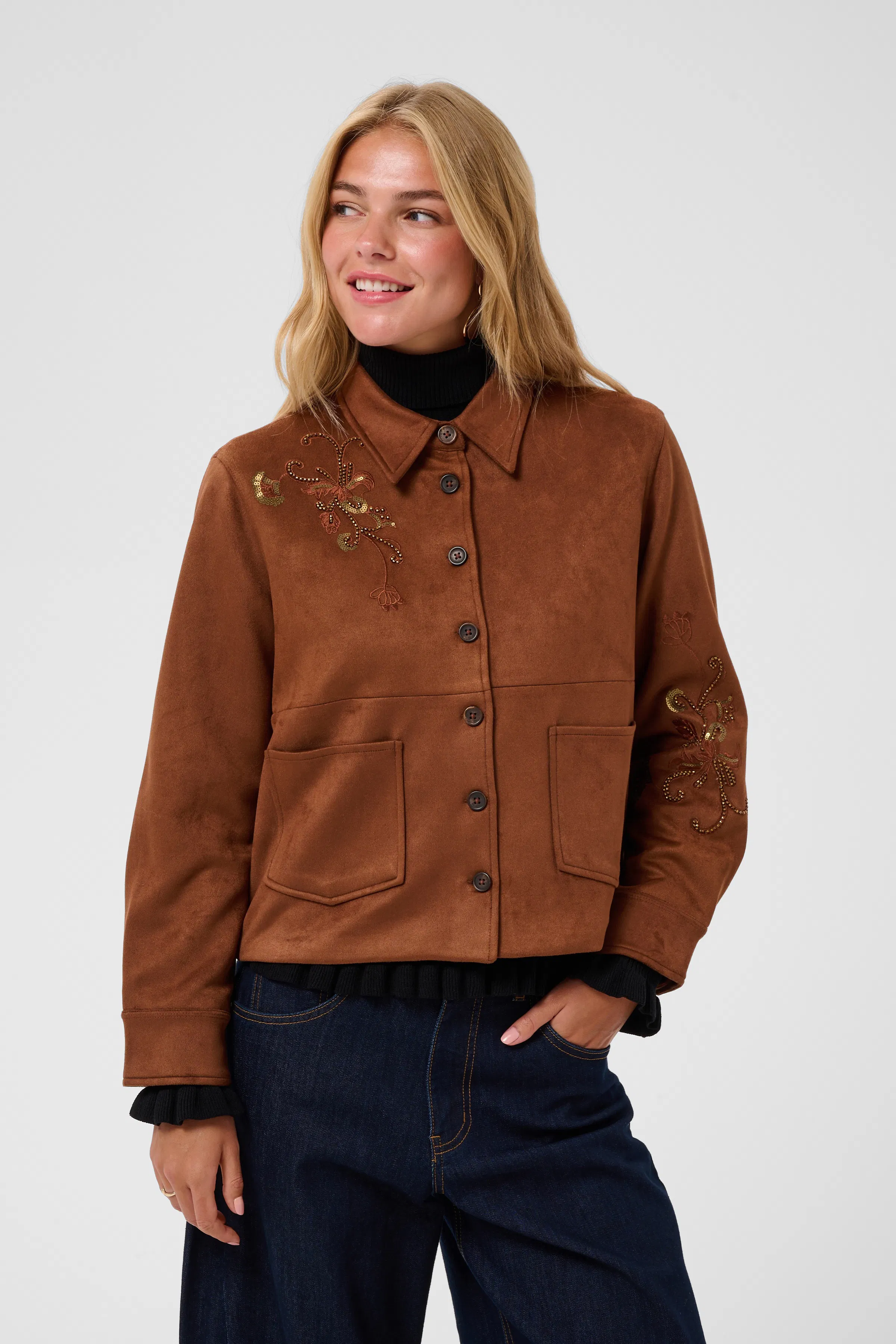 CRBillie Casual jakke LOOKBOOK FRONT 10615289-191230
