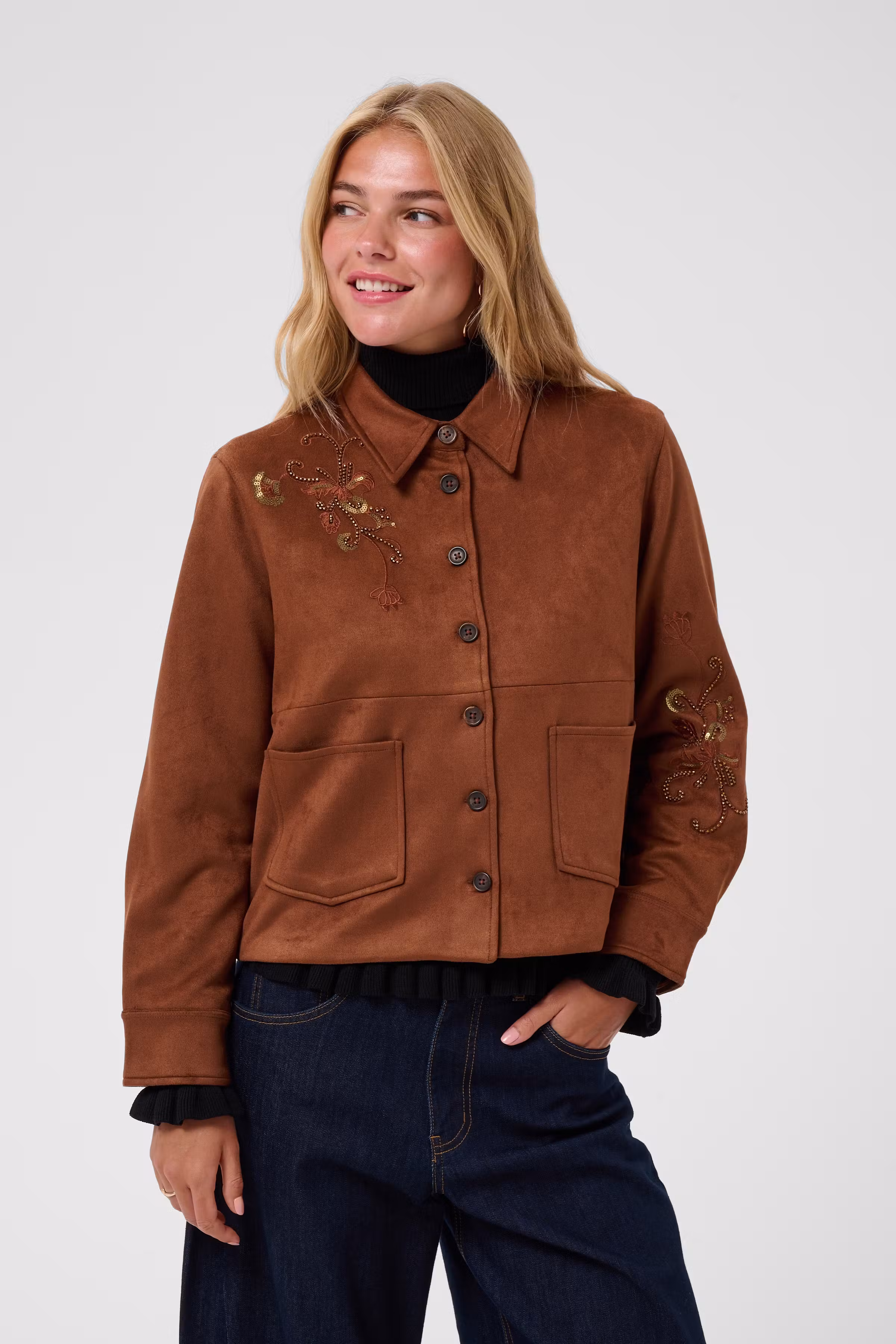 CRBillie Casual jakke LOOKBOOK FRONT 10615289-191230