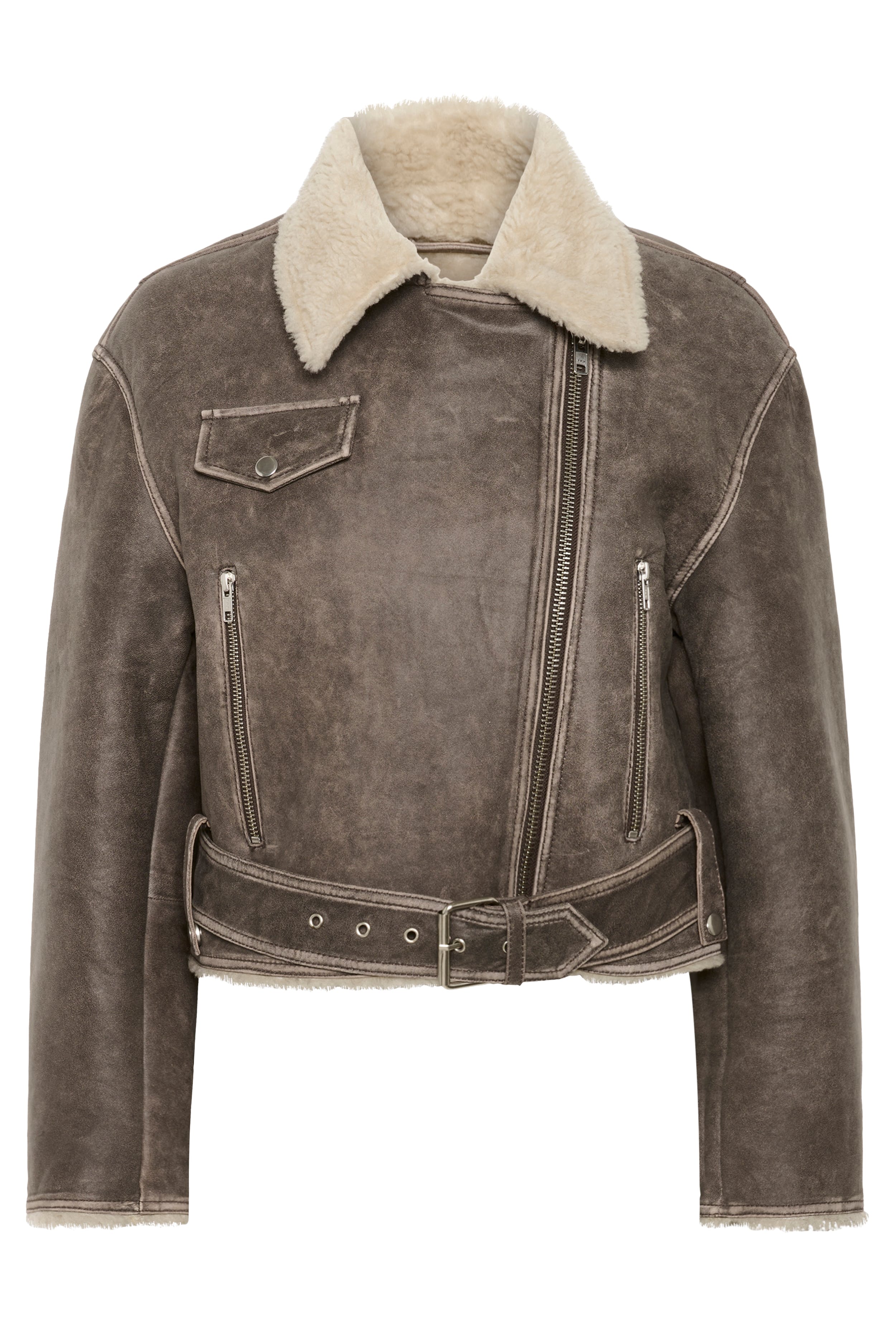 SLFiorella Læderjakke PACK FRONT 30408556-304157