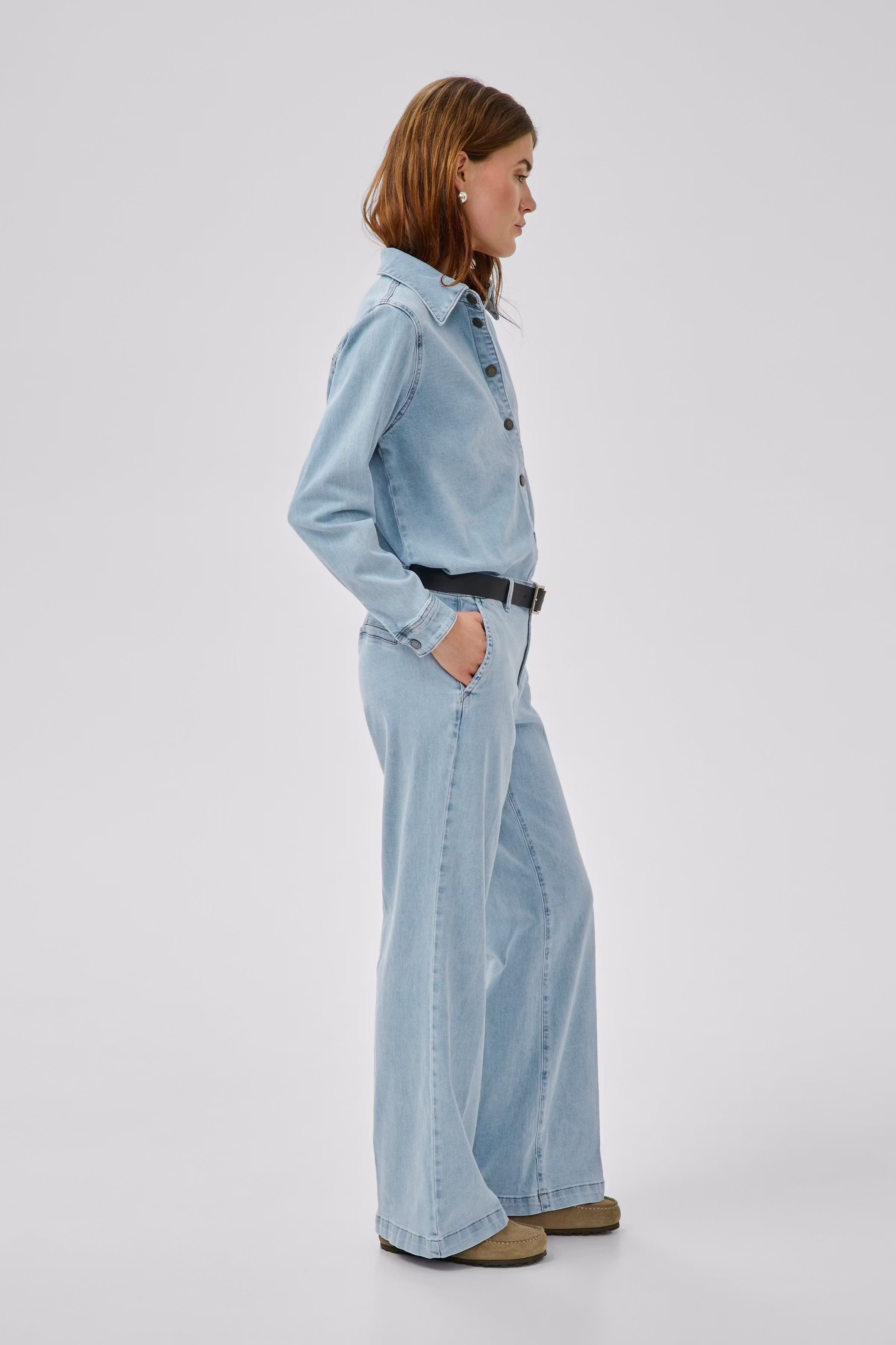 JEANS WIDE 30 THE LARA 115 LOOKBOOK DETAIL 10705210-100045