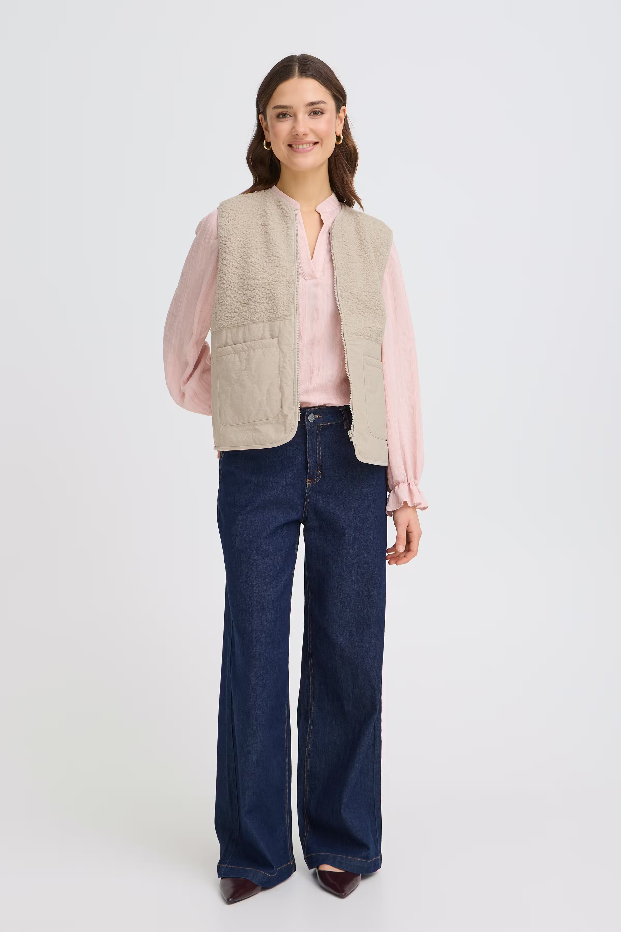 FRMIKALA Vest yttertøj LOOKBOOK FRONT 20617373-140002