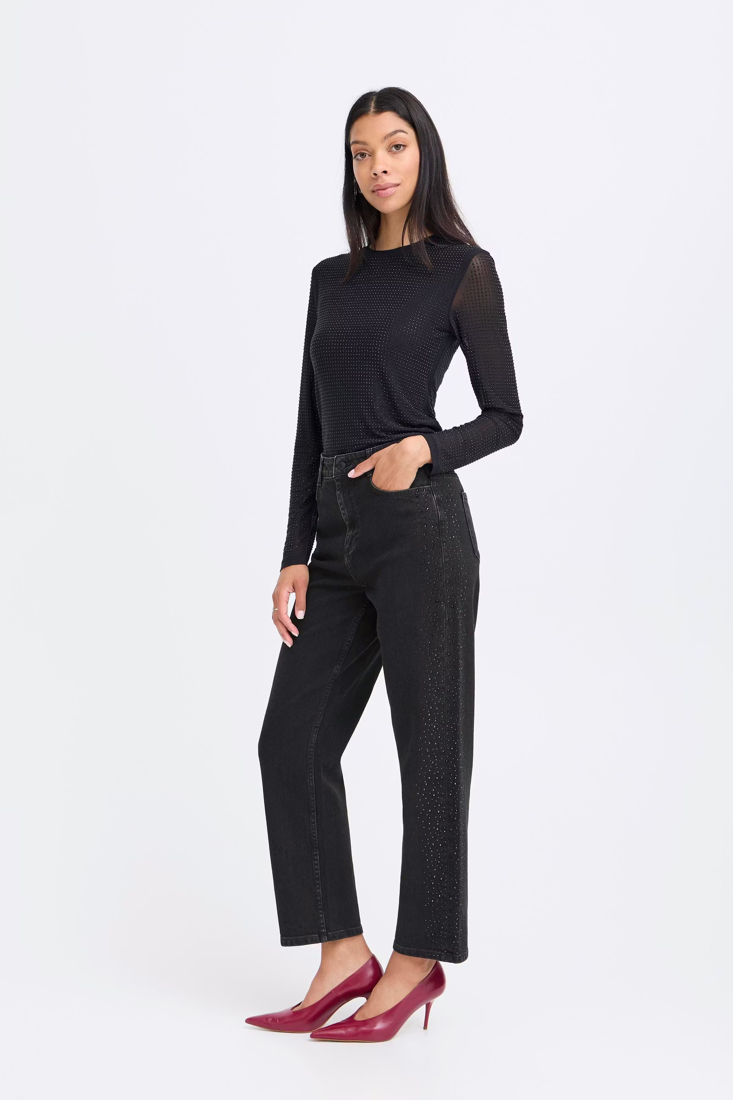 BYLARA Jeans LOOKBOOK FRONT 20818359-200465