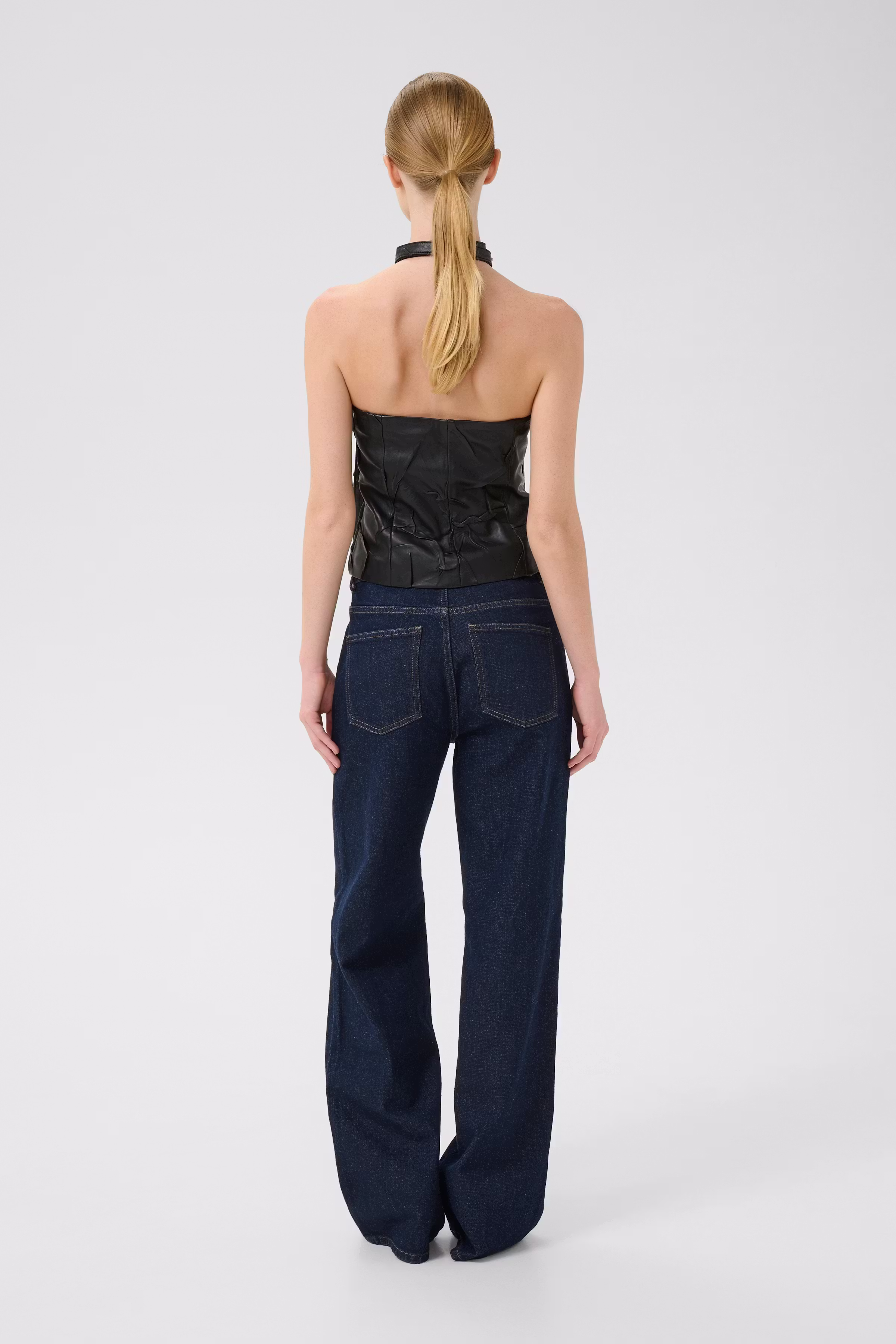 GZmadisan Leather top LOOKBOOK BACK 10910732-100017