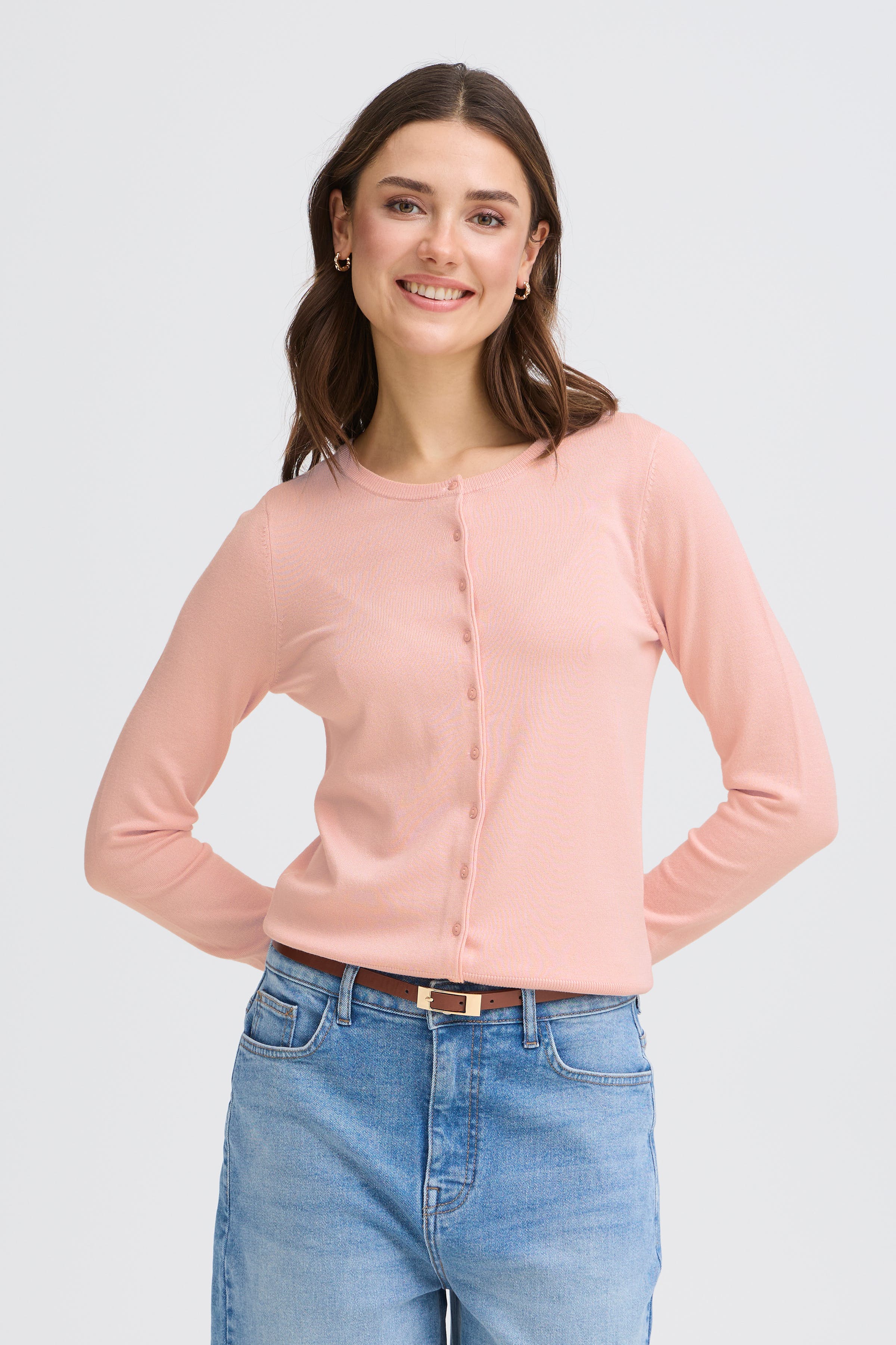 FRZUBASIC Cardigan LOOKBOOK FRONT 20604187-141905