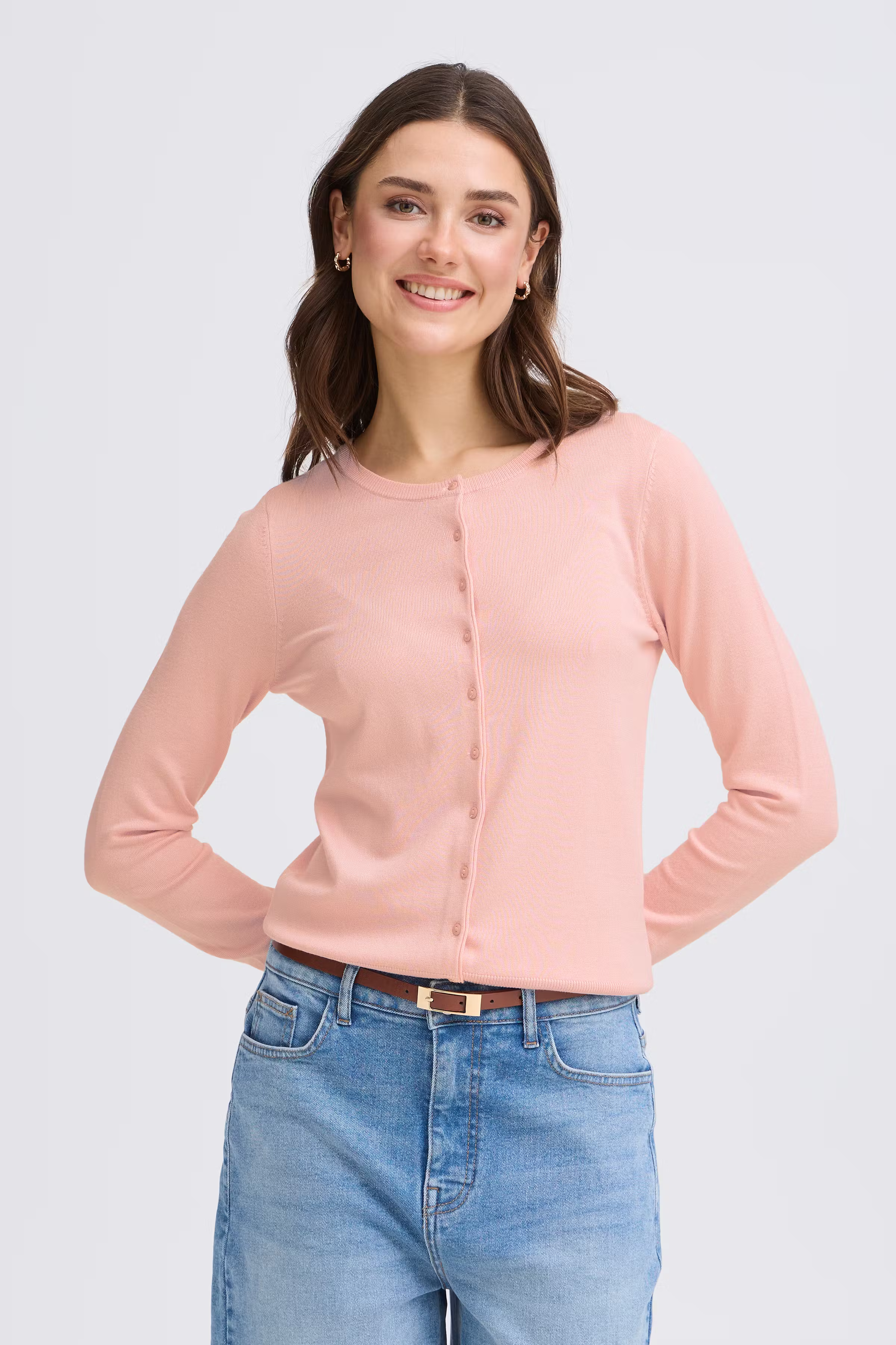 FRZUBASIC Cardigan LOOKBOOK FRONT 20604187-141905