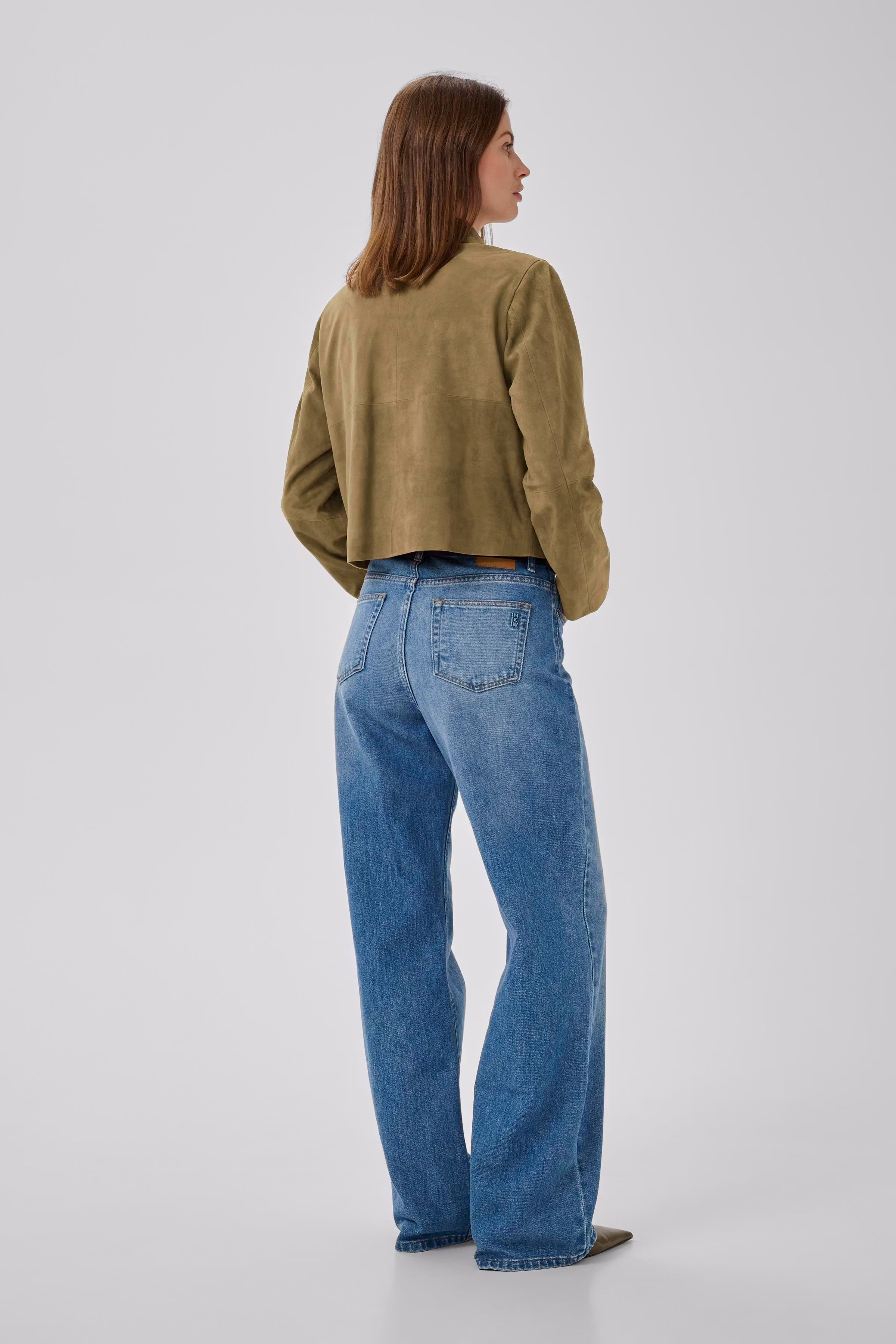 PetraMW Suede jacket LOOKBOOK BACK 10705274-180820