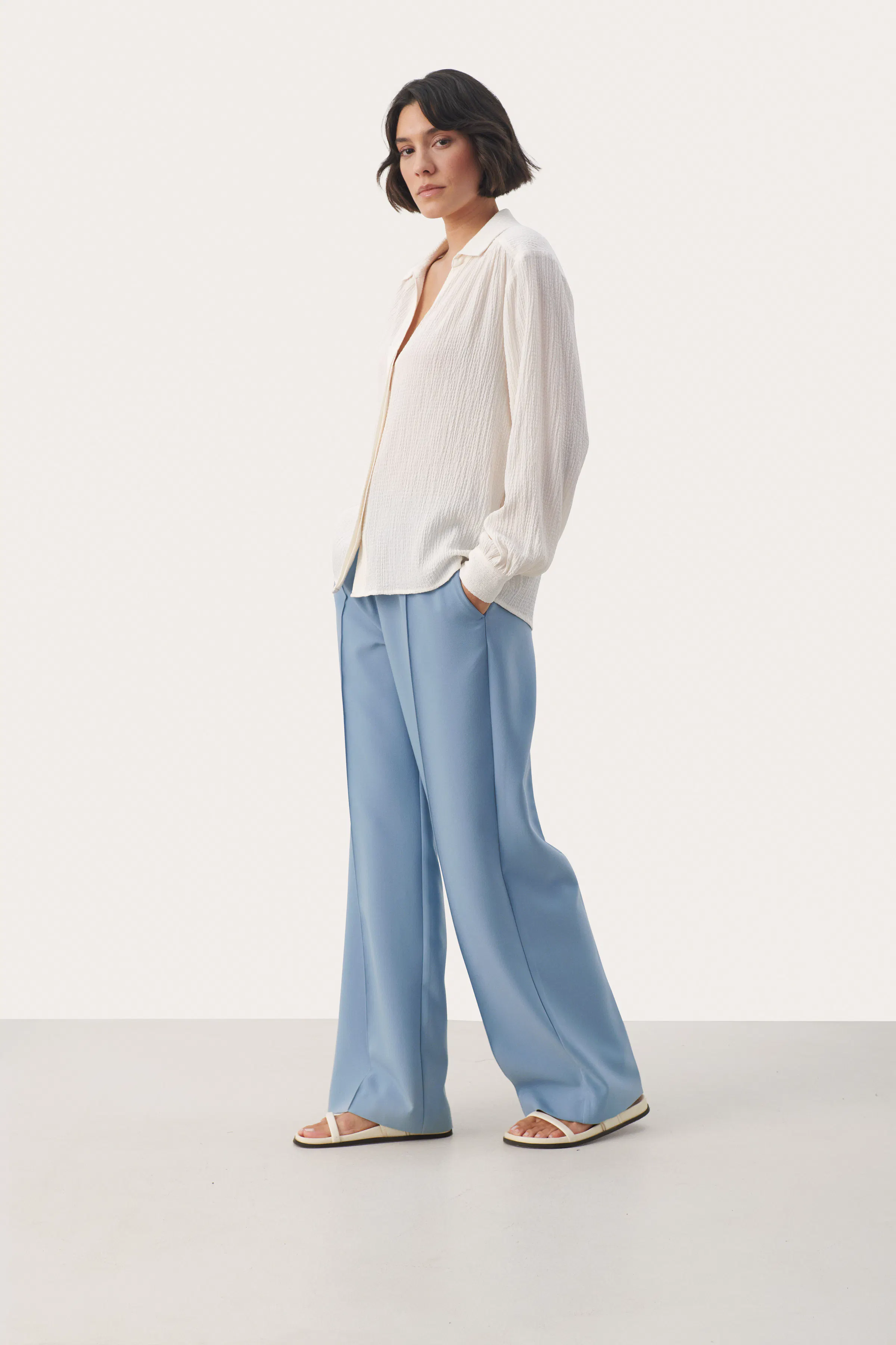 EllidaPW Skjorta LOOKBOOK FRONT 30308419-114801
