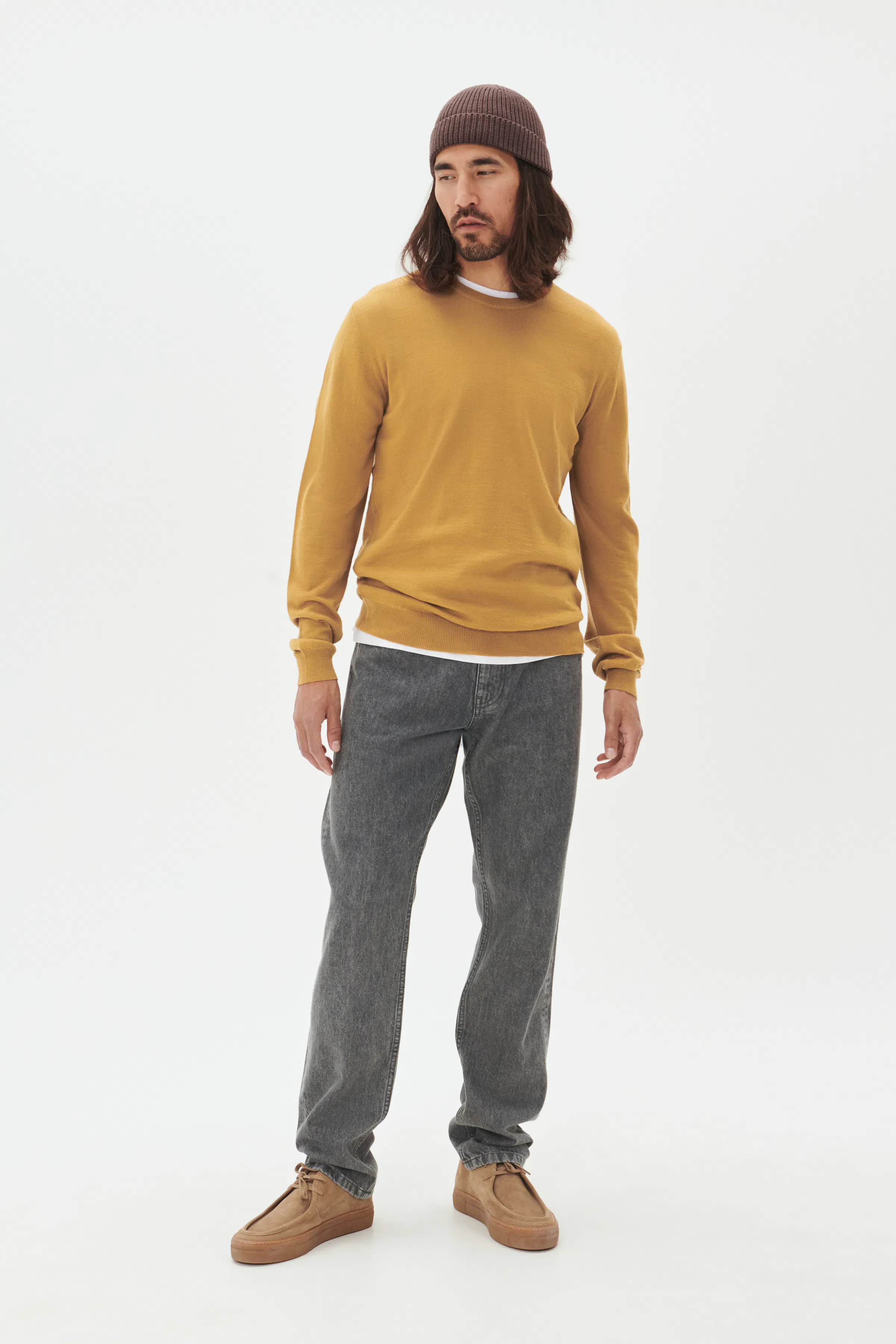 MAPetro Gerbreide Trui LOOKBOOK FRONT 30206499-170942