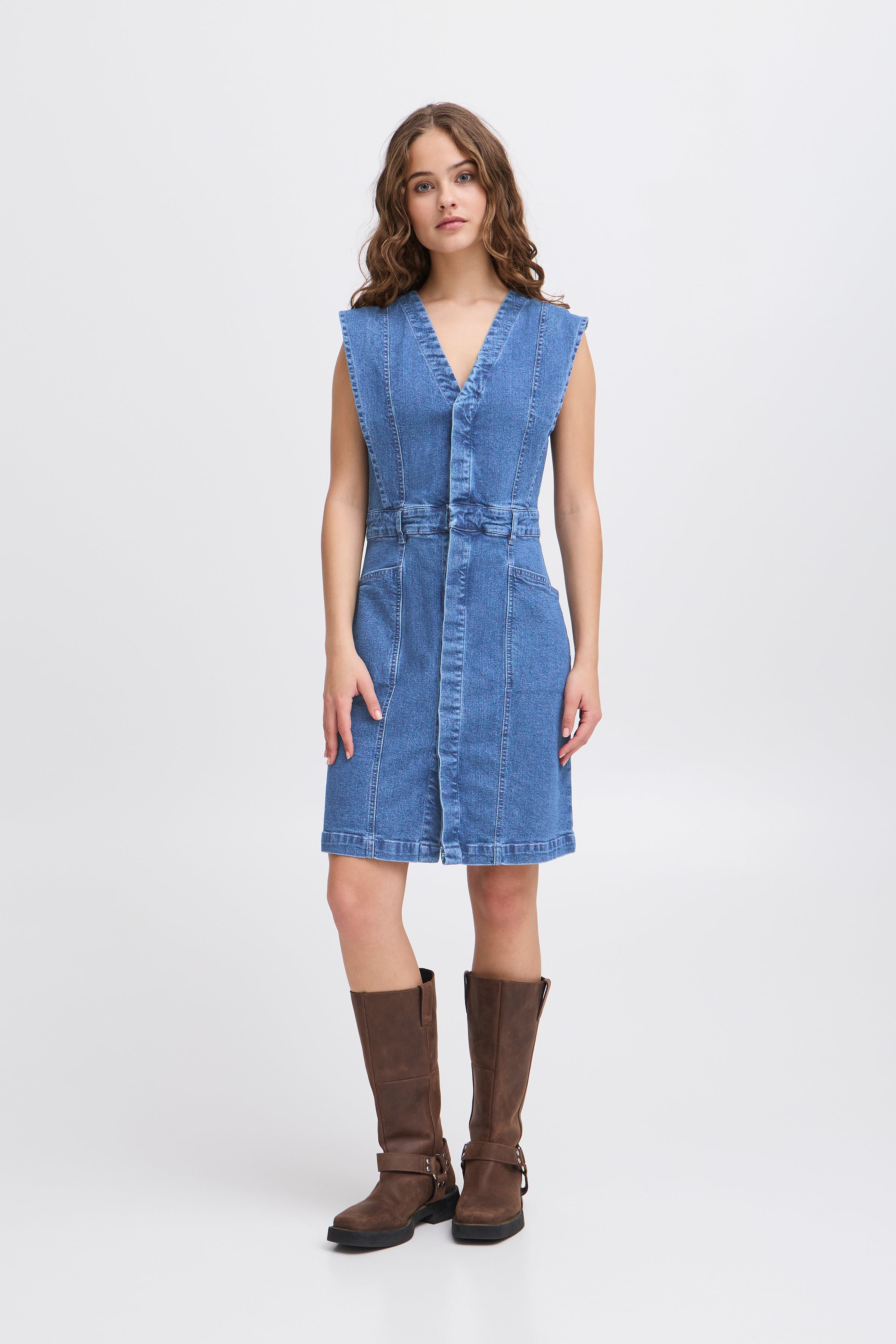 IHCALLY Denim dress LOOKBOOK FRONT 20122705-200928