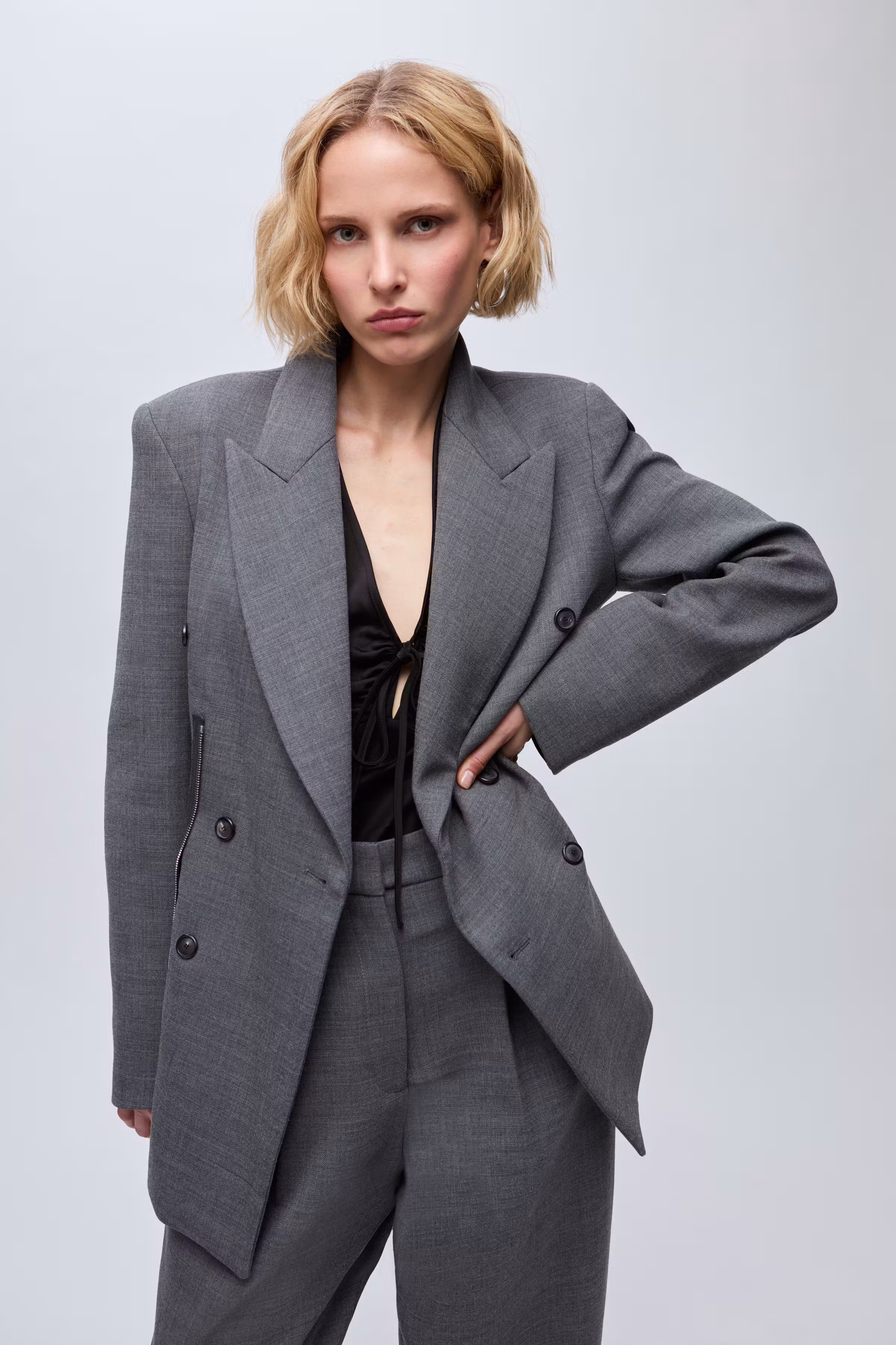 IOJunko Blazer LOOKBOOK FRONT 30600055-GY942