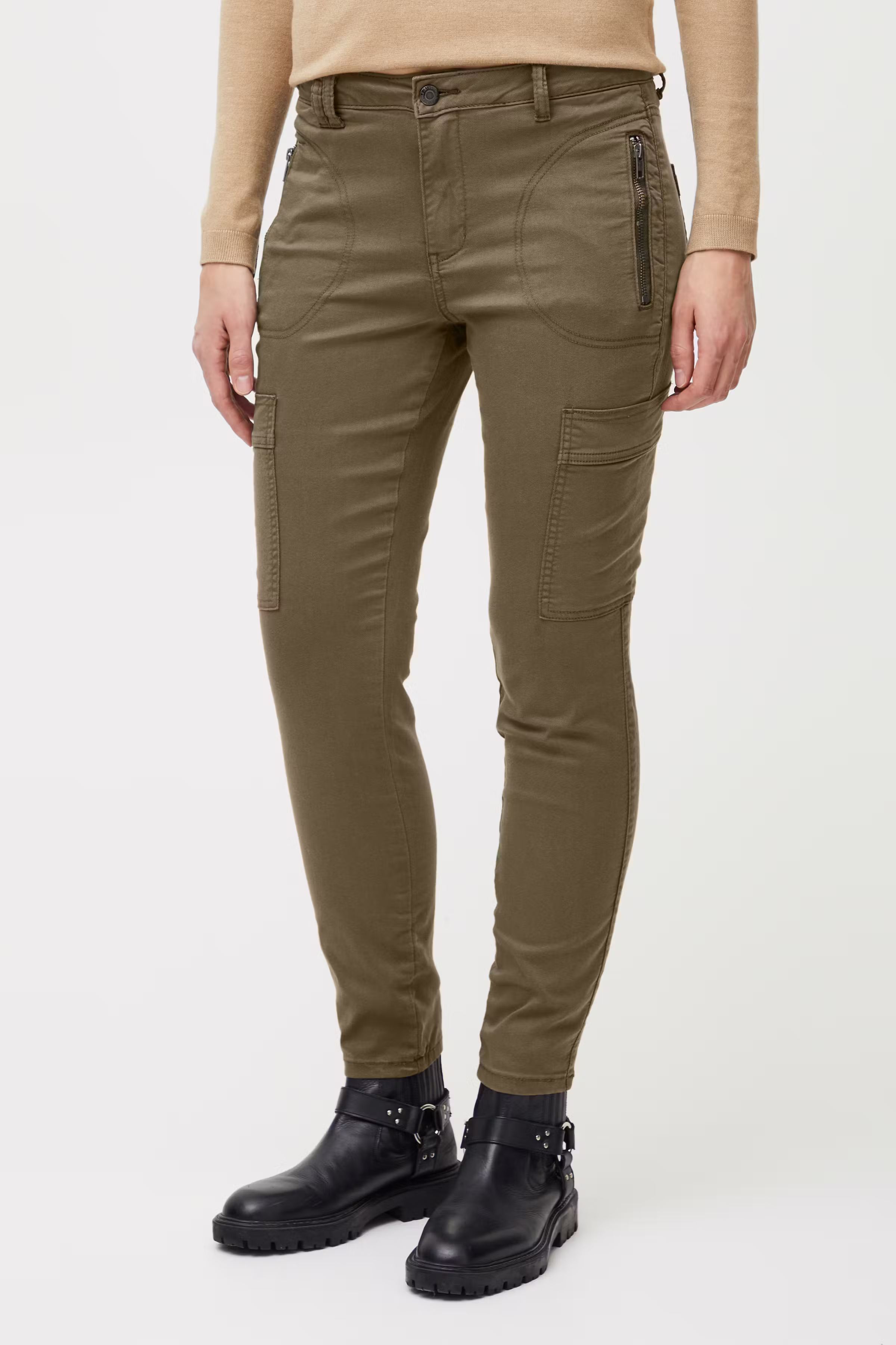 PZROSITA High Waist Skinny Leg Hose LOOKBOOK FRONT 50207840-190510