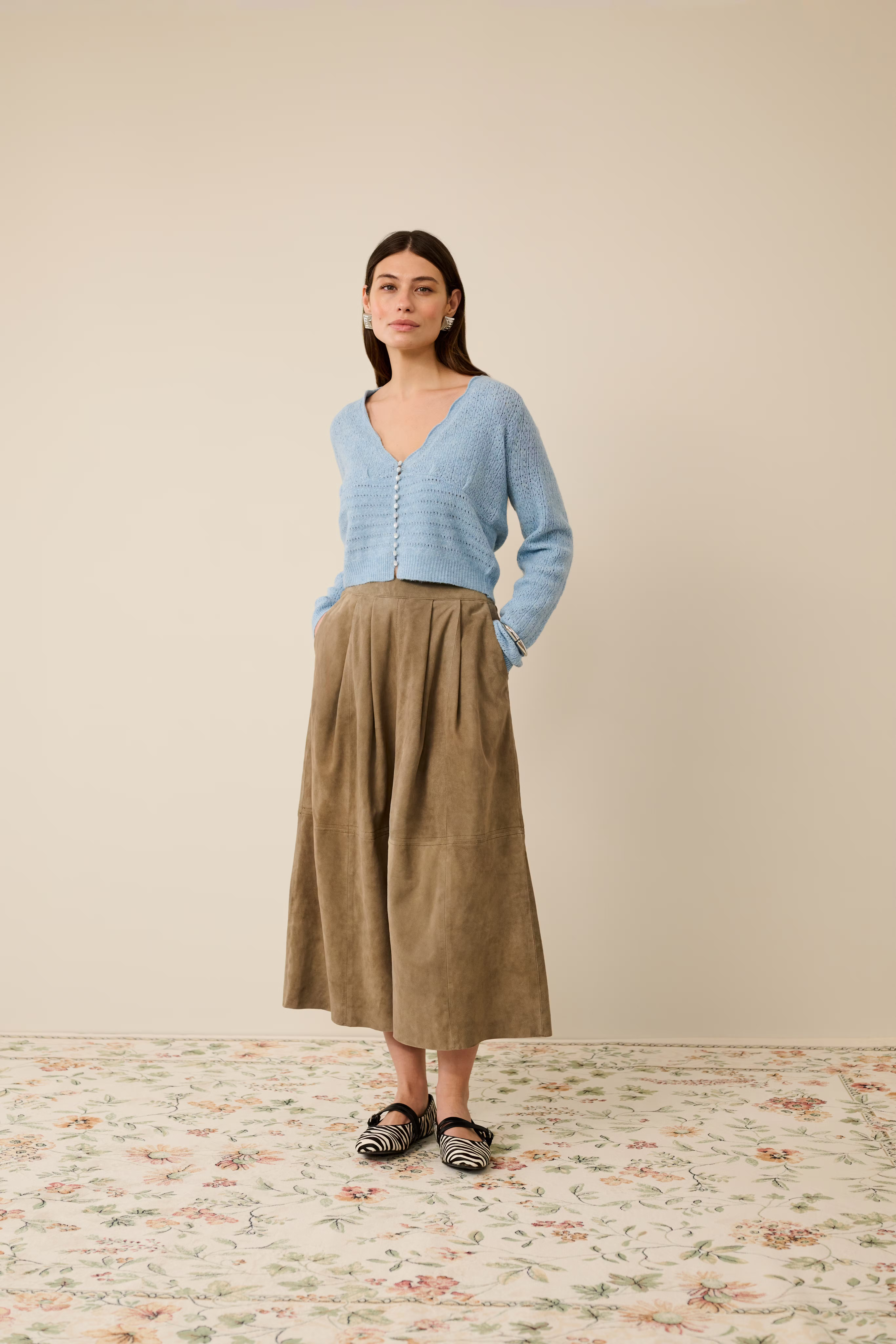 CUannemie Suede skirt LOCATION NONE 50112730-171009