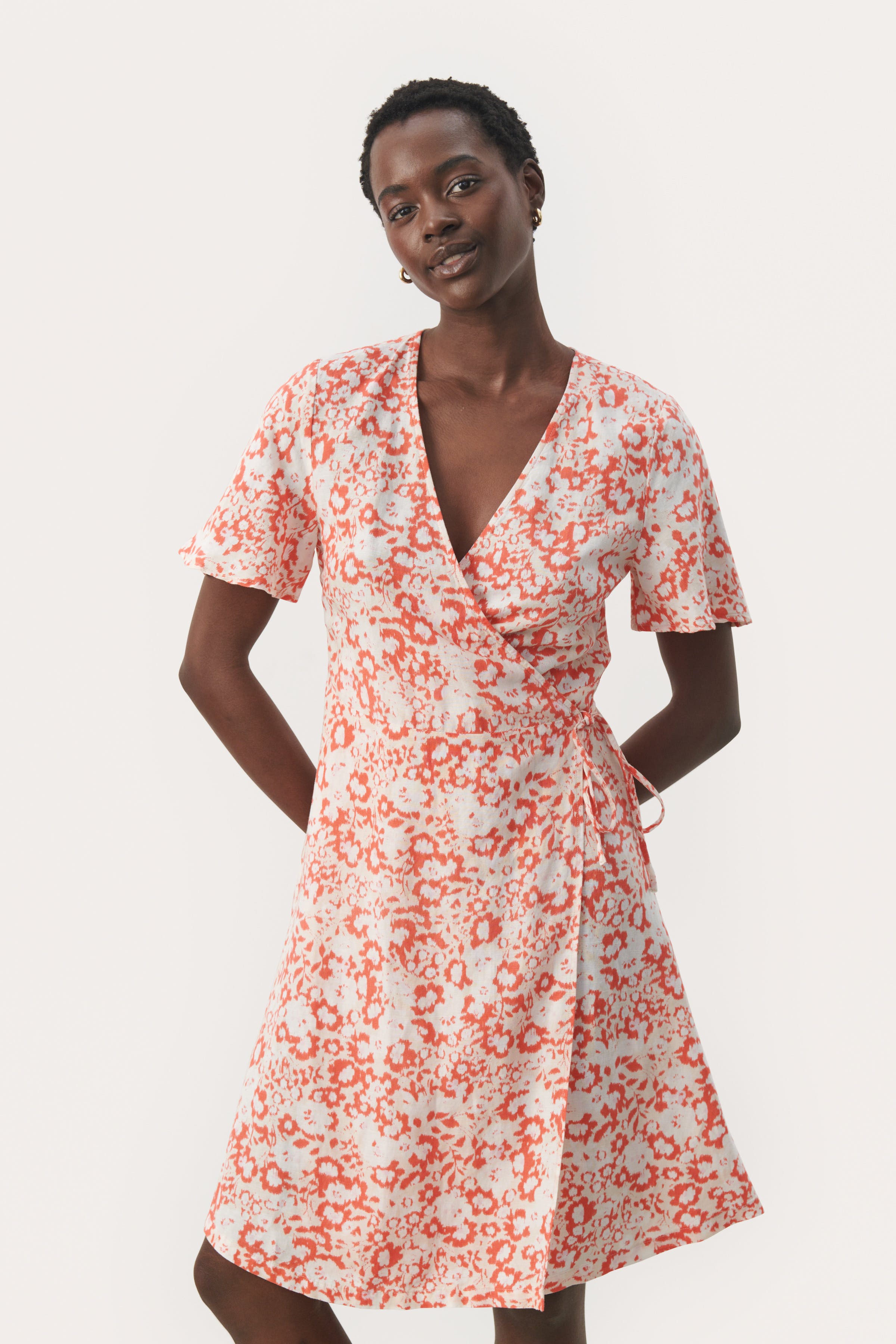 GilandaPW Kurzes Wickelkleid LOOKBOOK FRONT 30308620-302952