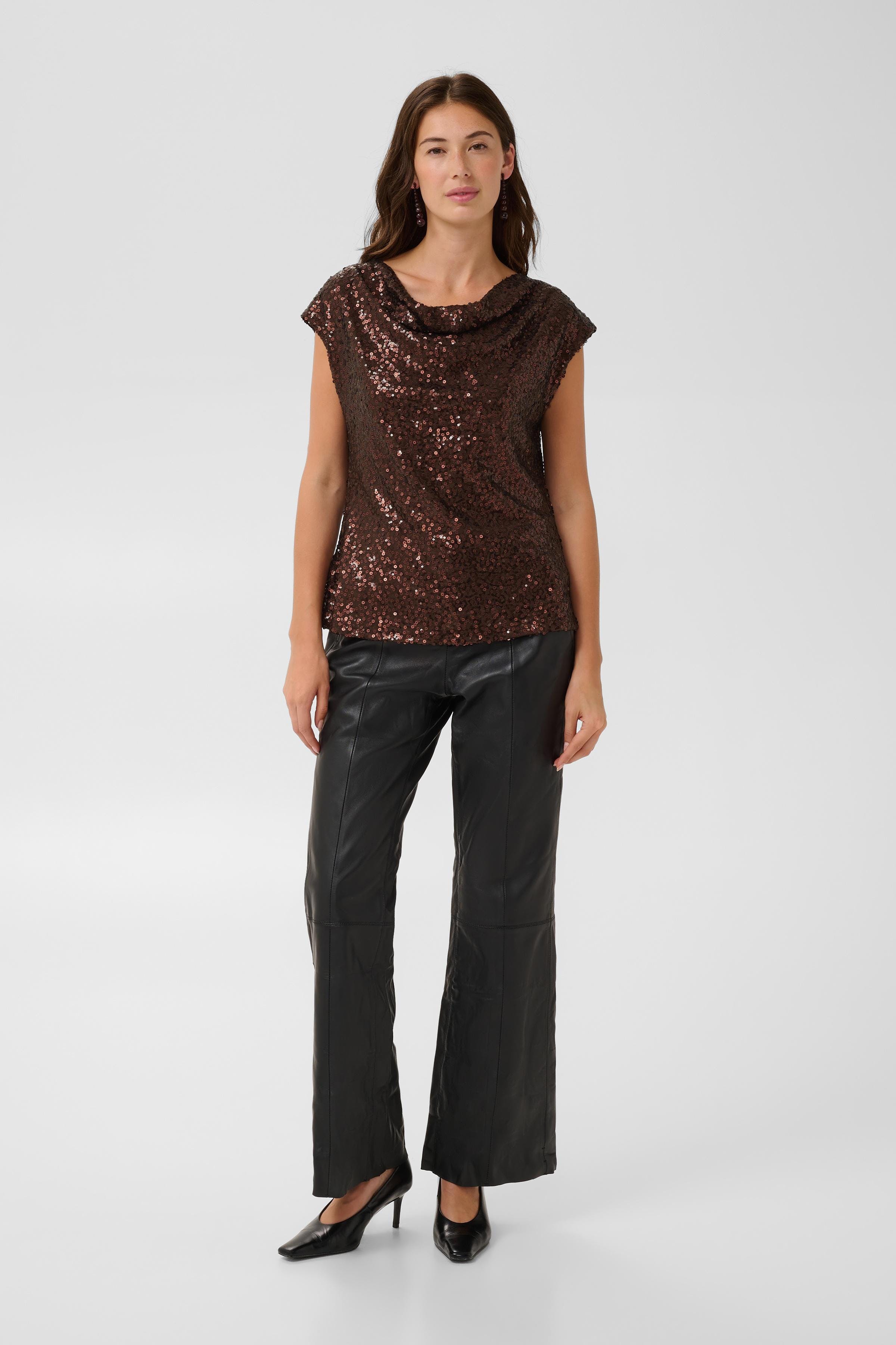CUNYNNA Sequin top
 LOOKBOOK FRONT 50114028-190915