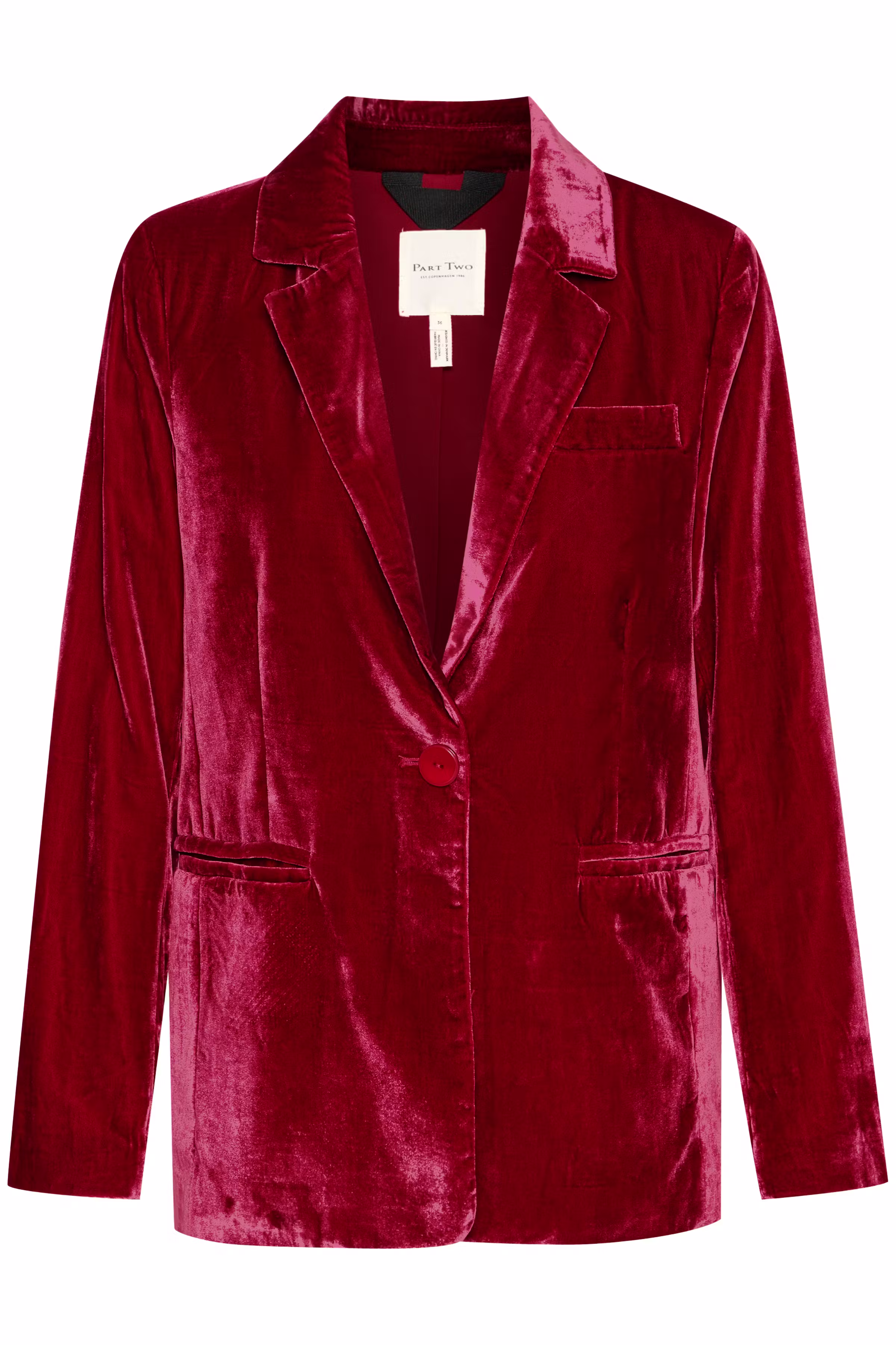 LorettaPW Velour Blazer PACK FRONT 30308865-191653