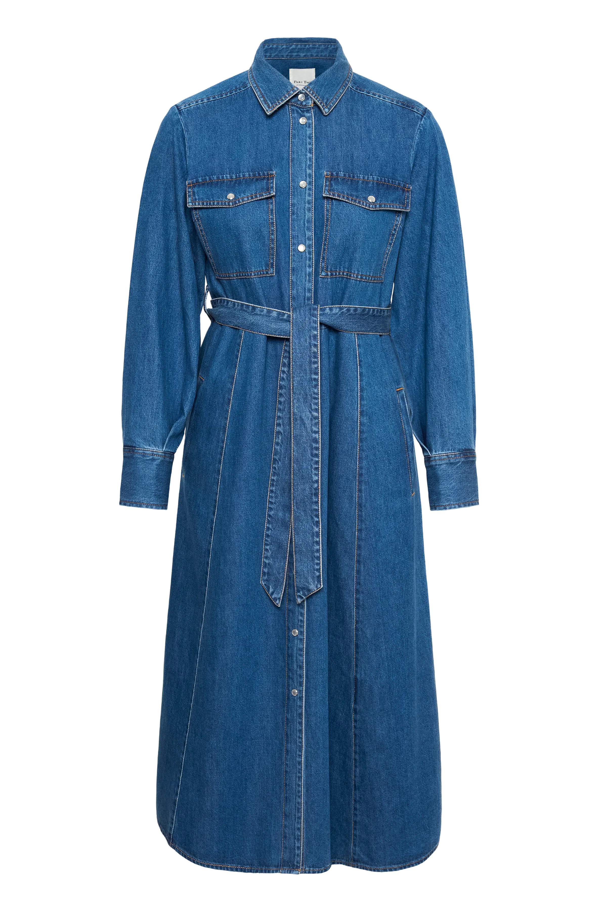 PolenkaPW Jeansklänning PACK FRONT 30310618-300156