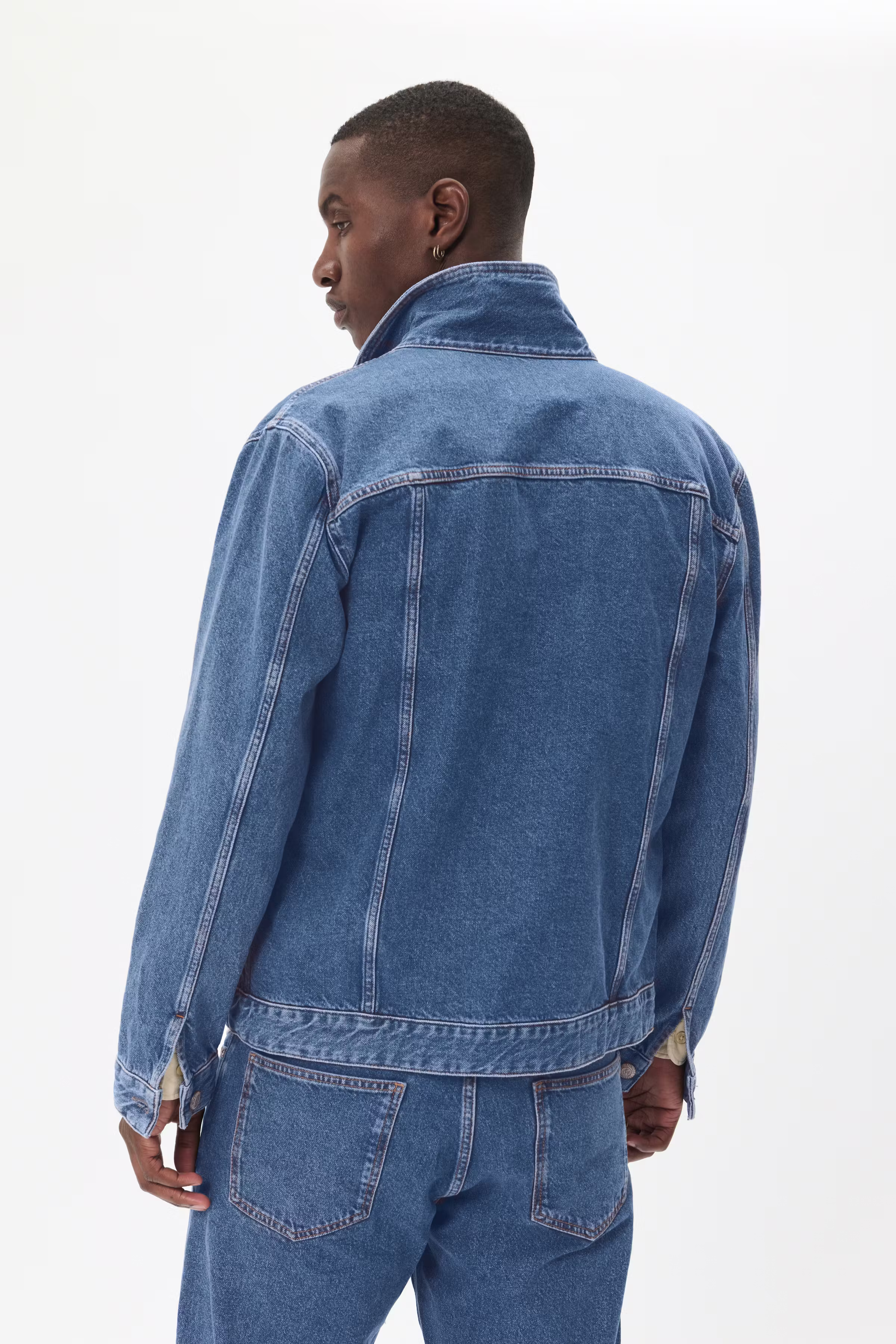 MAcallan M73 Casual Denim jakke LOOKBOOK BACK 30207790-300279