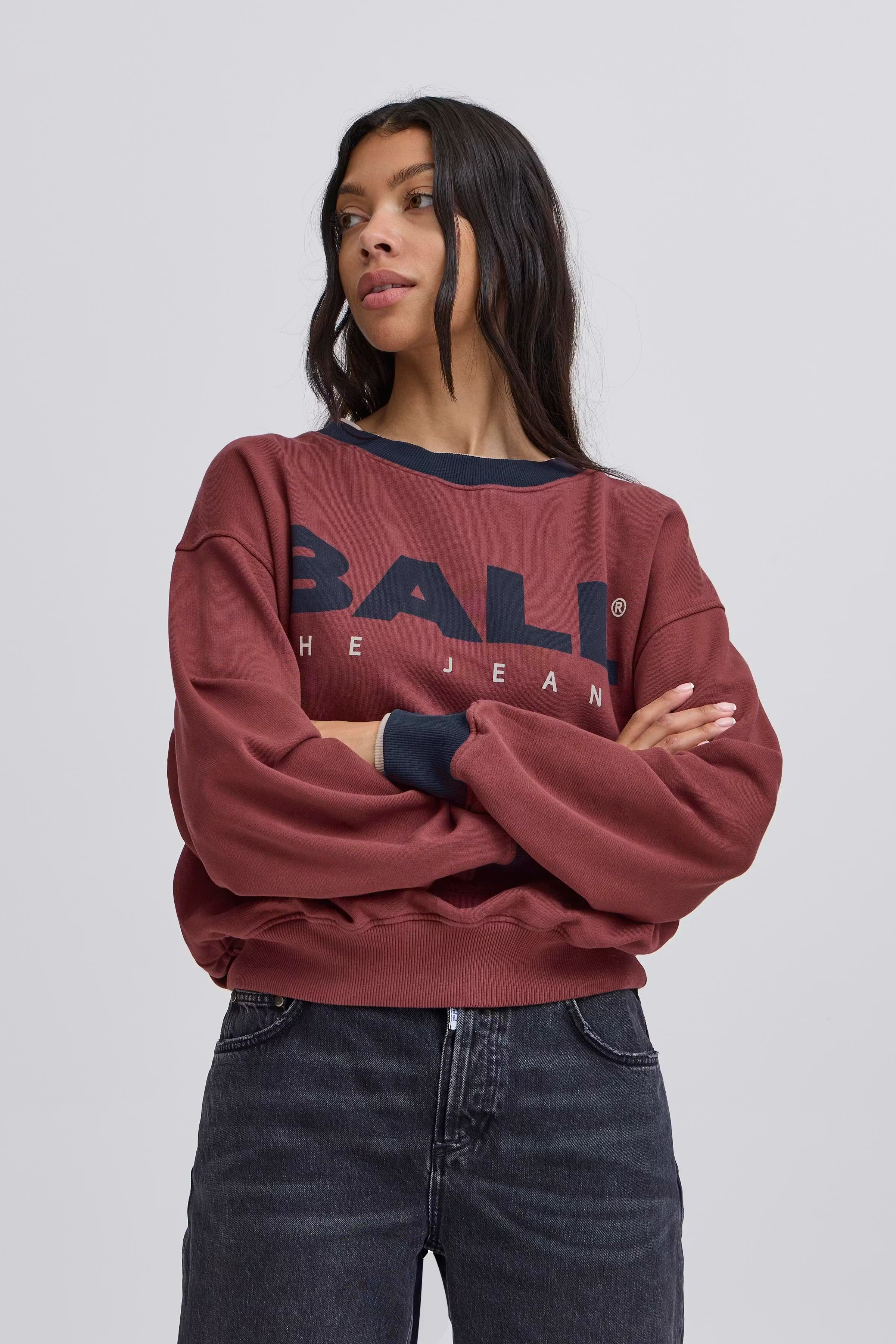 BASIMONA Sweatshirt LOOKBOOK FRONT 50405055-191526