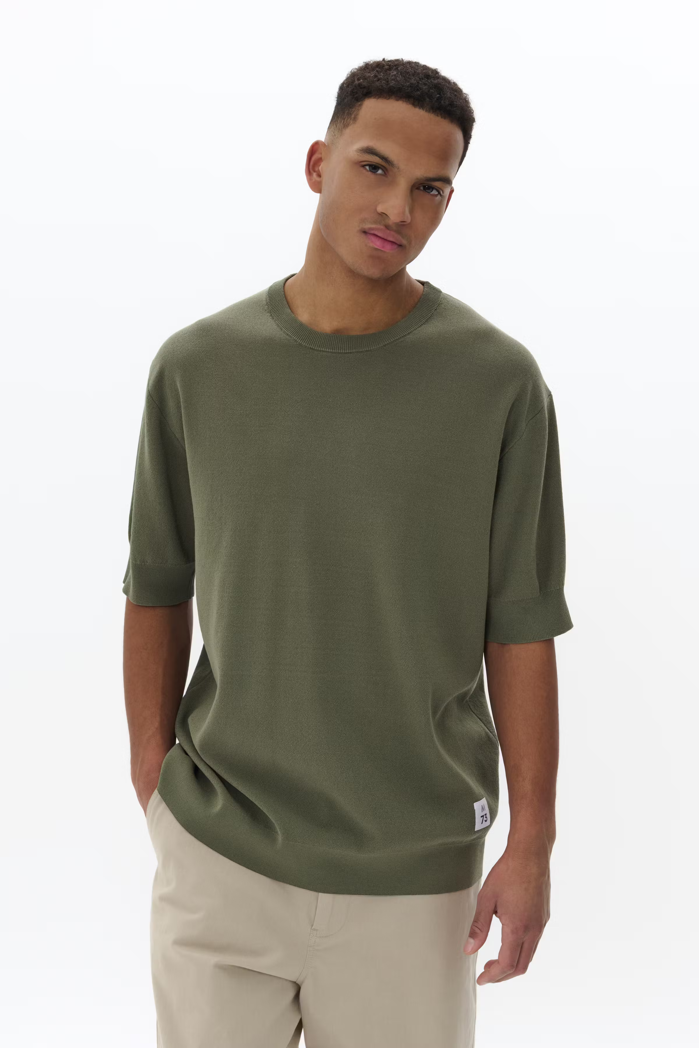 MAtrivolt M73 Knit T-shirt LOOKBOOK FRONT 30208109-180312