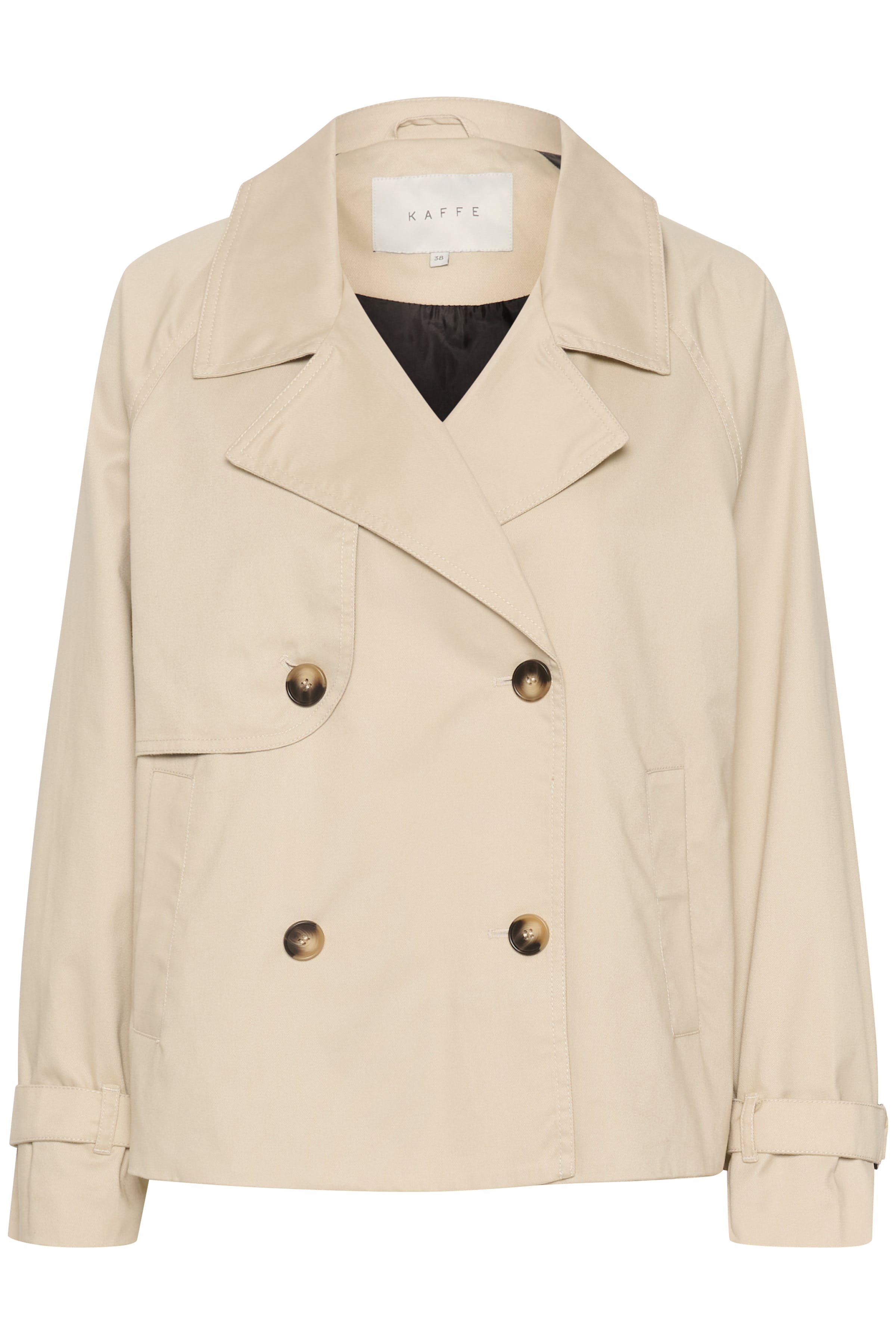 KAelise Kort Trenchcoat PACK FRONT 10508302-151305