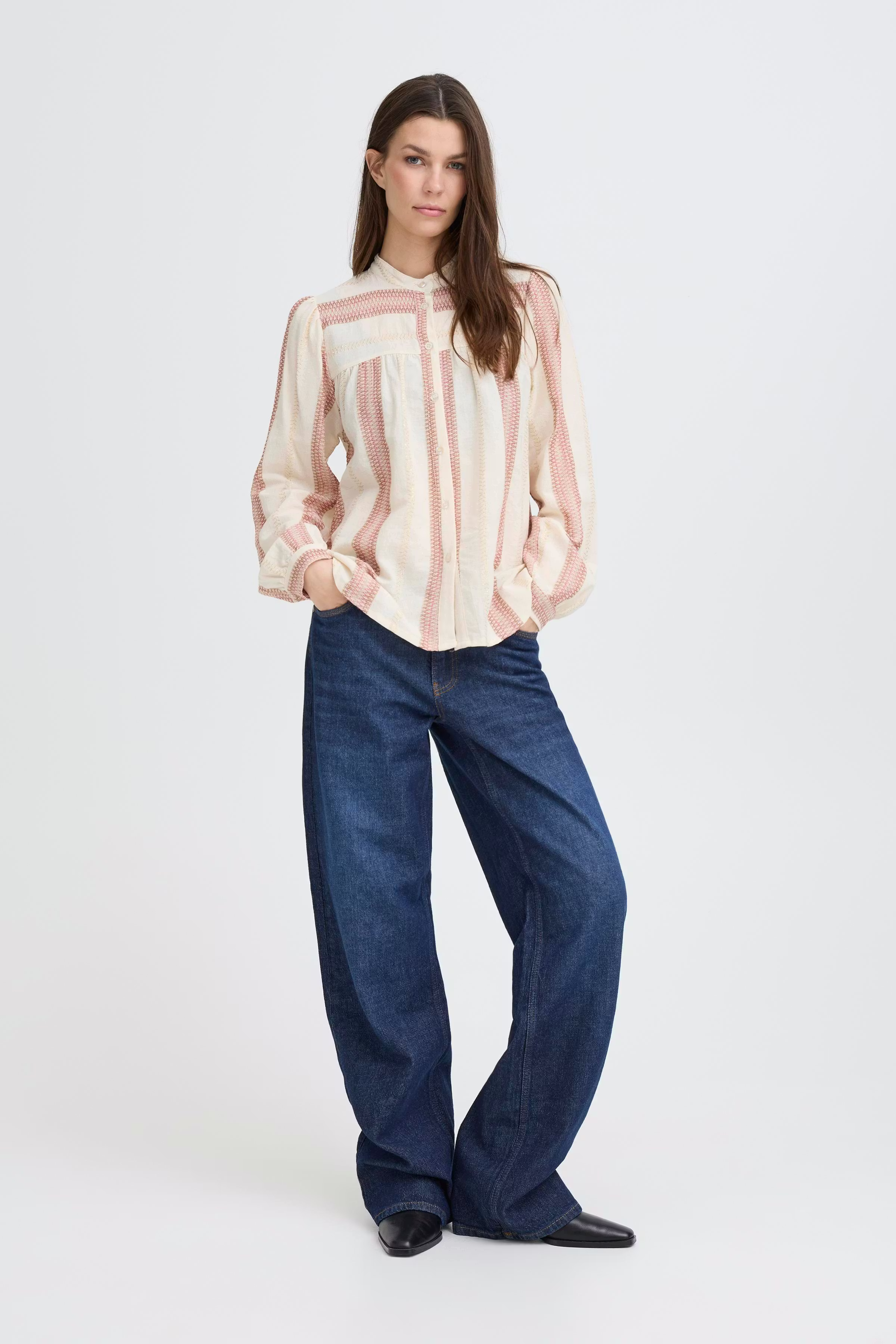 PZADOLA Skjorte LOOKBOOK FRONT 50210392-900005993