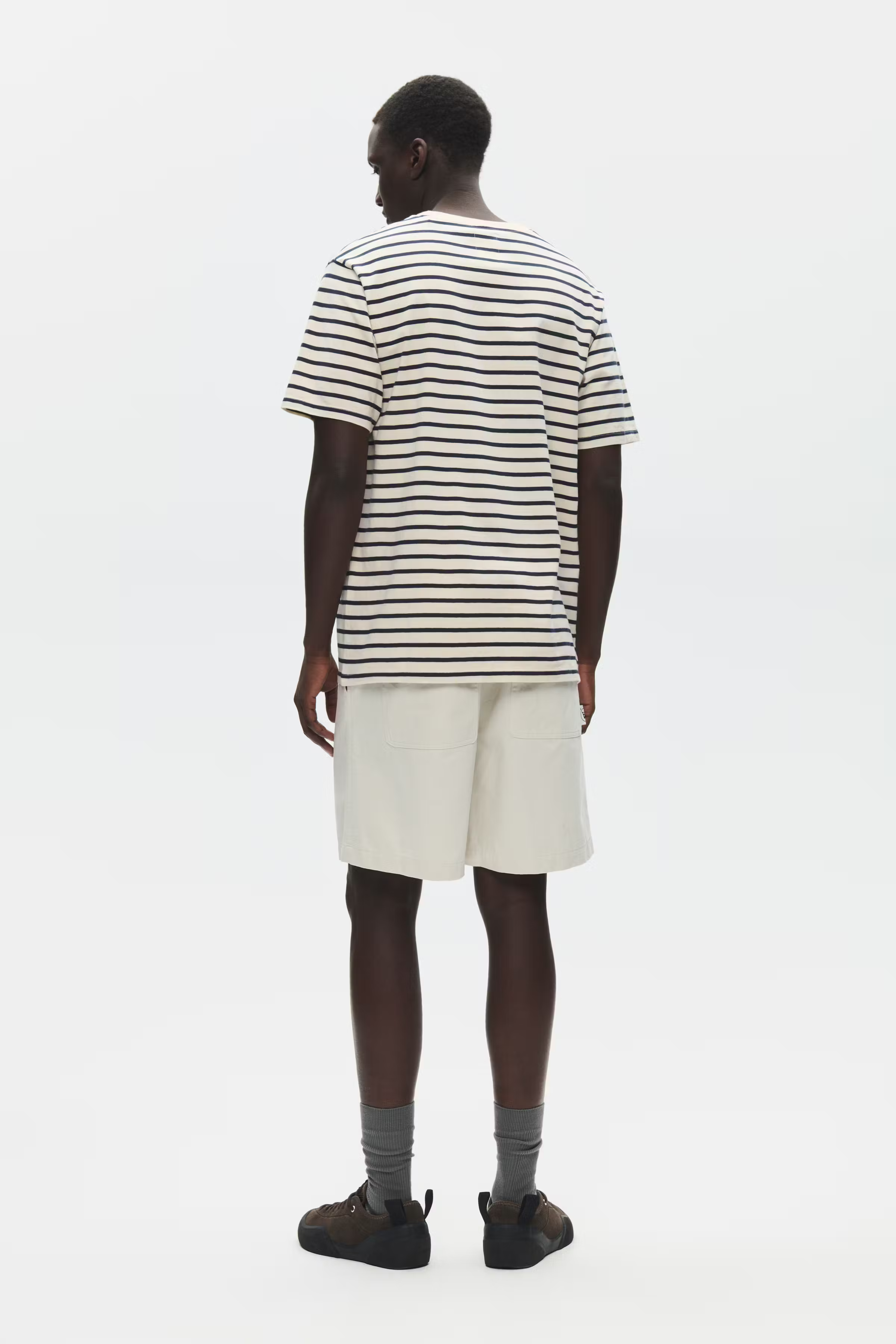 WWAce Stripe T-shirt LOOKBOOK BACK 30251373-194009