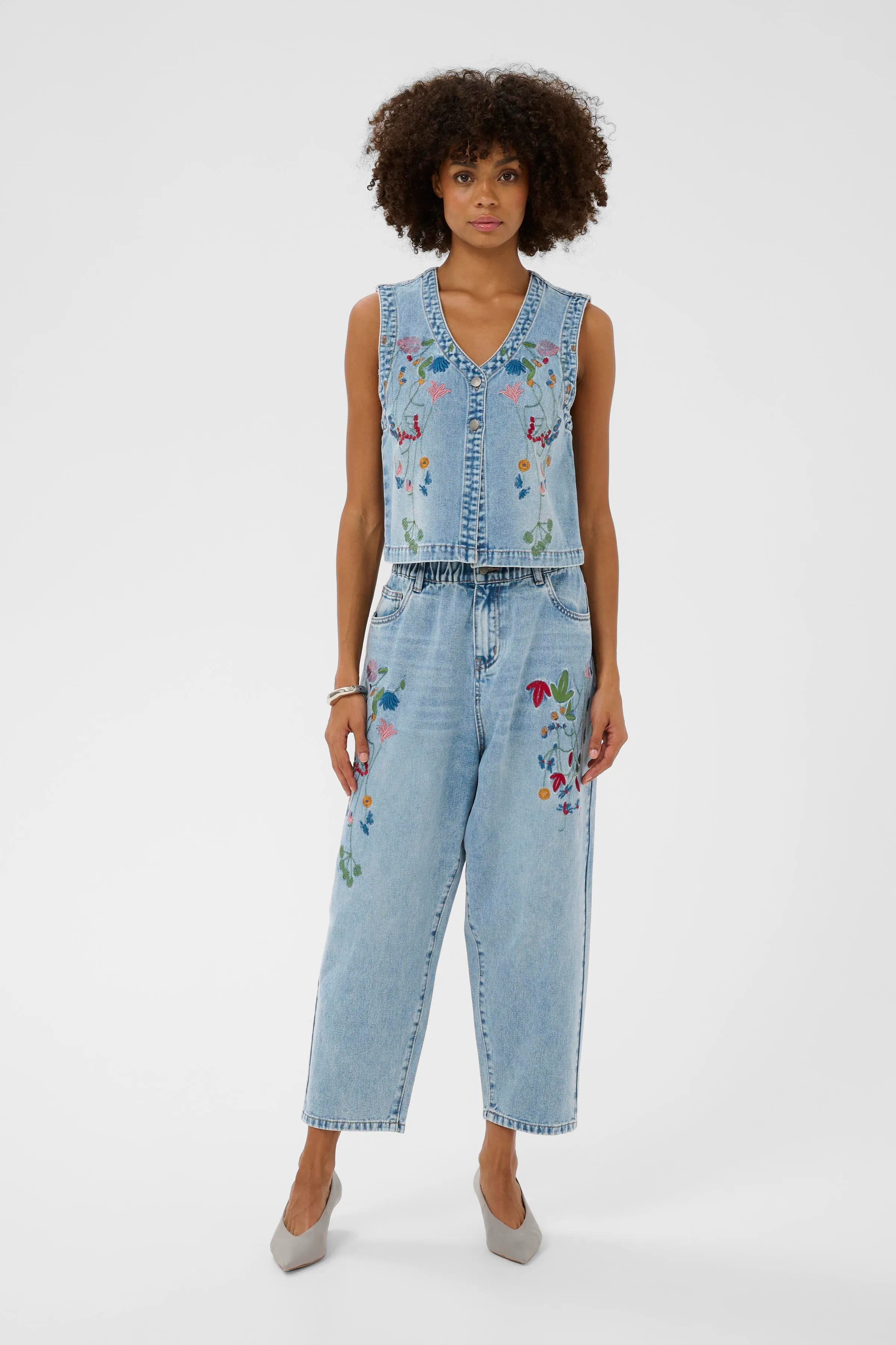 CUtiala Denim gilet LOOKBOOK FRONT 50112923-500027