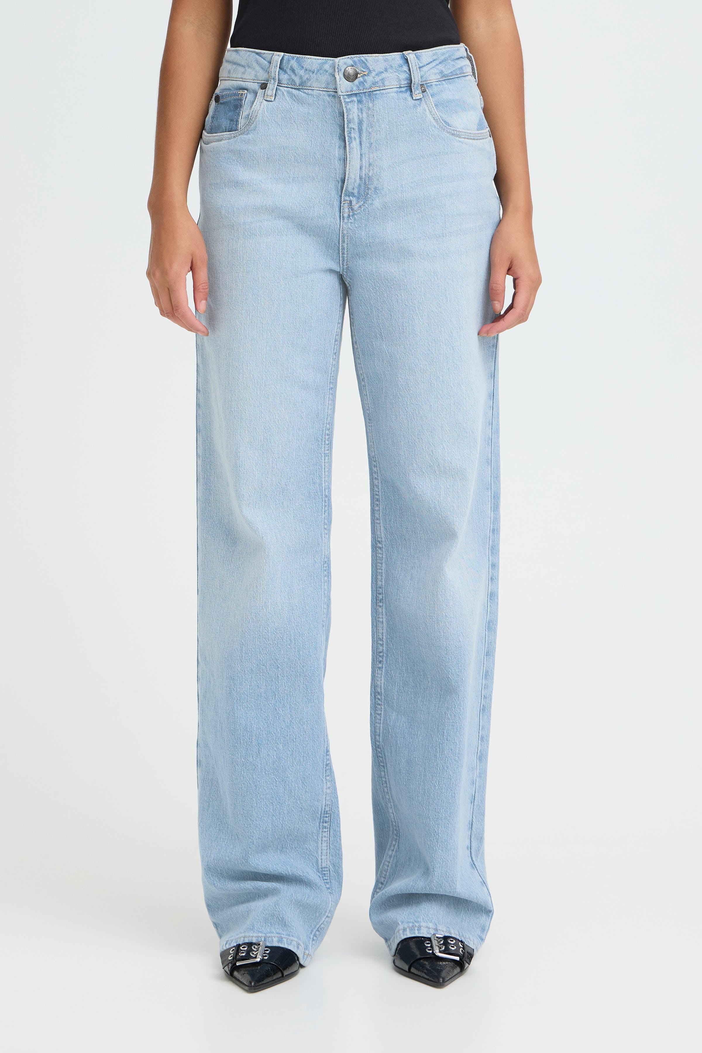 PZVEGA UHW Jeans Wide Leg LOOKBOOK FRONT 50207173-200008