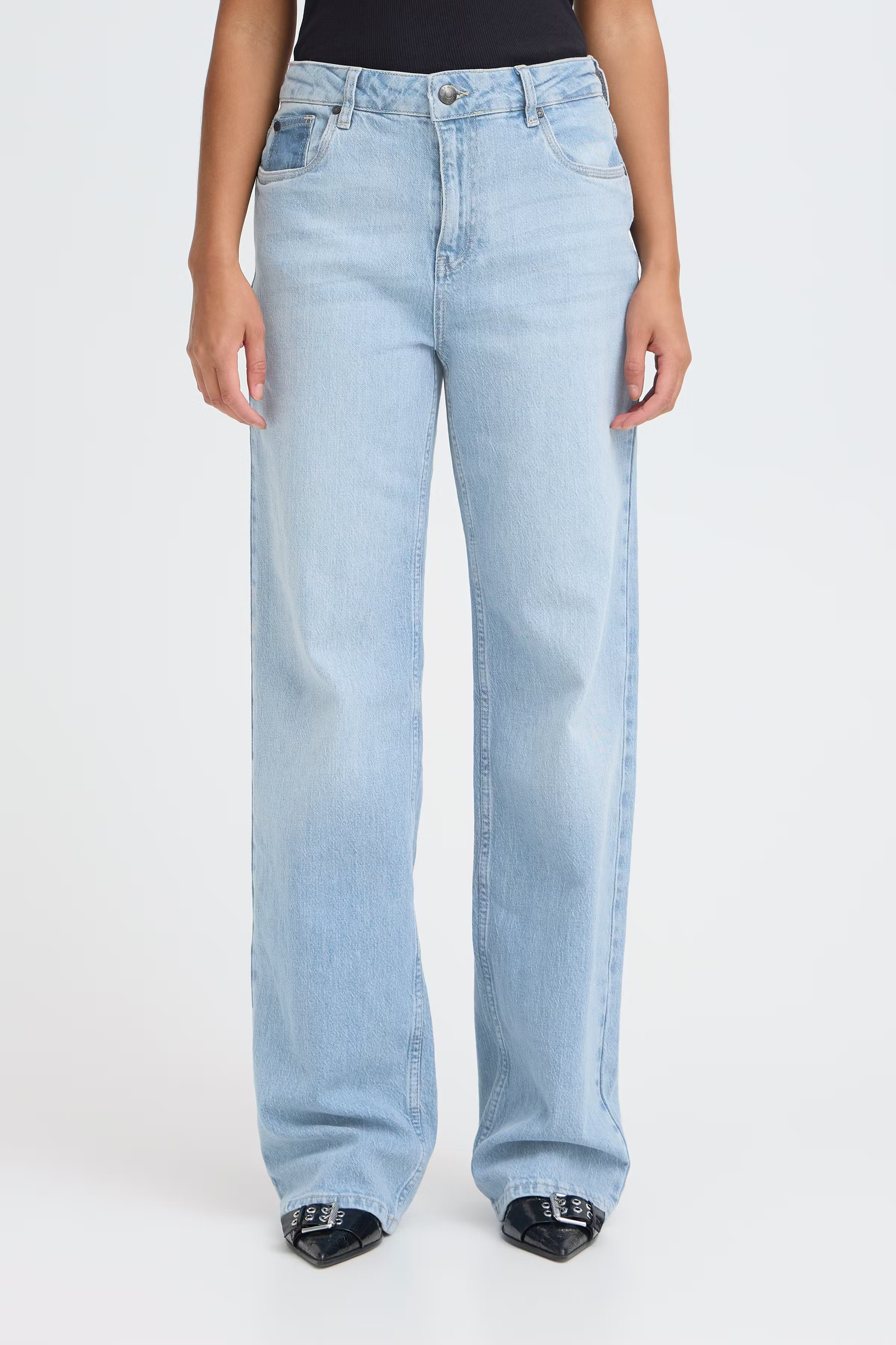 PZVEGA UHW Jeans Wide Leg LOOKBOOK FRONT 50207173-200008