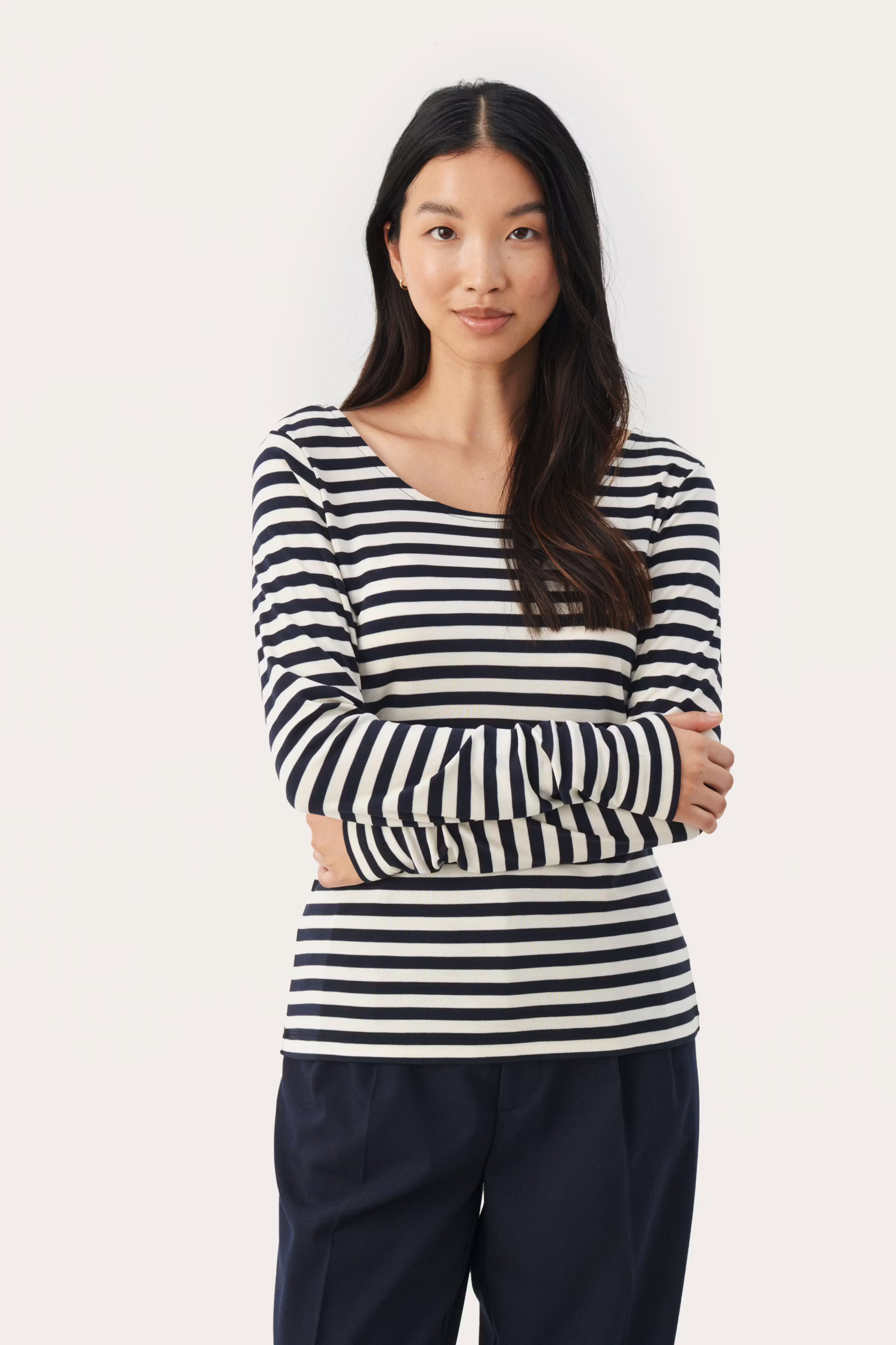 FanneysPW Langærmet t-shirt LOOKBOOK FRONT 30308507-302615