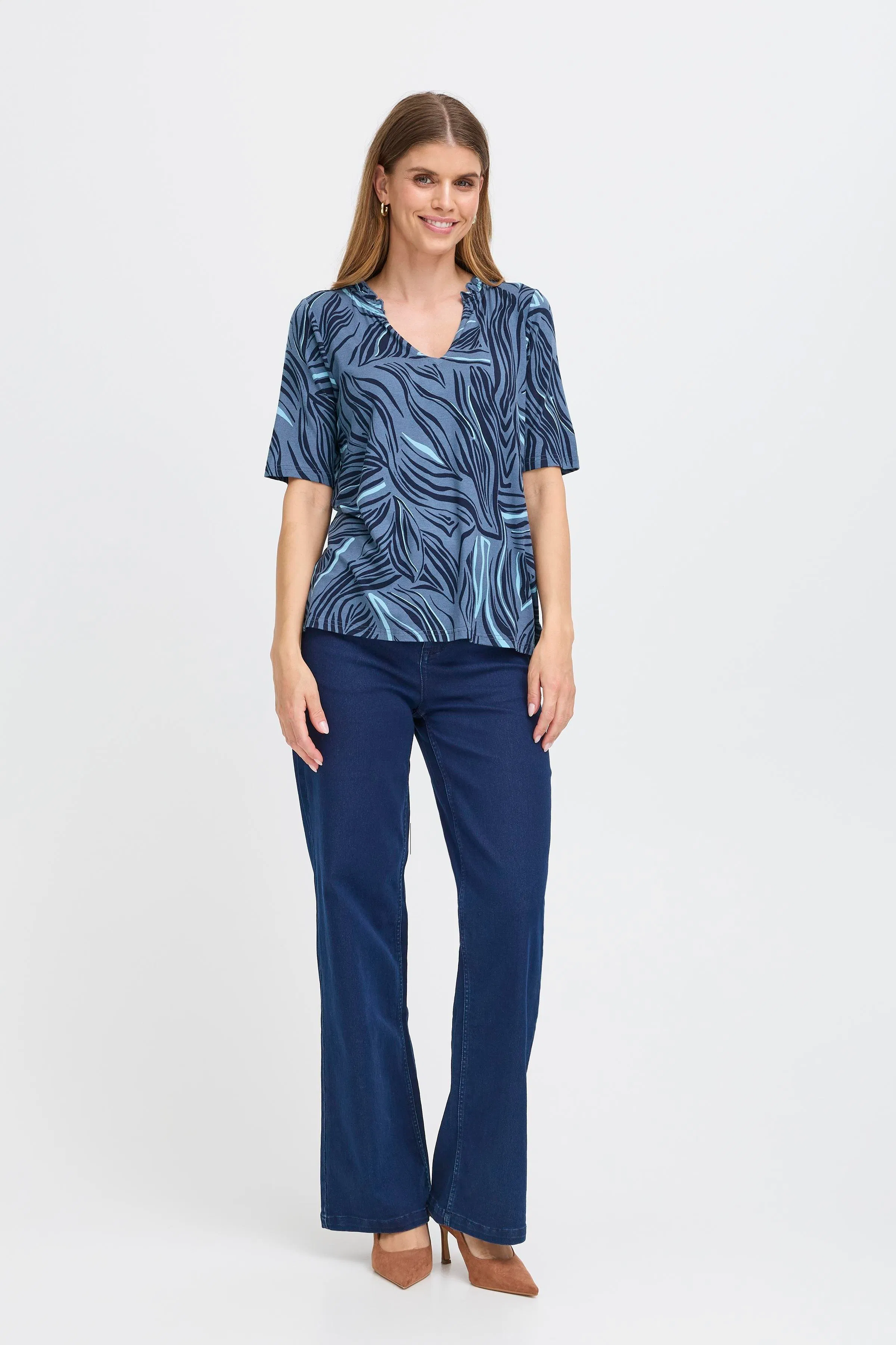 FRFLORA T-shirt LOOKBOOK FRONT 20615879-205025