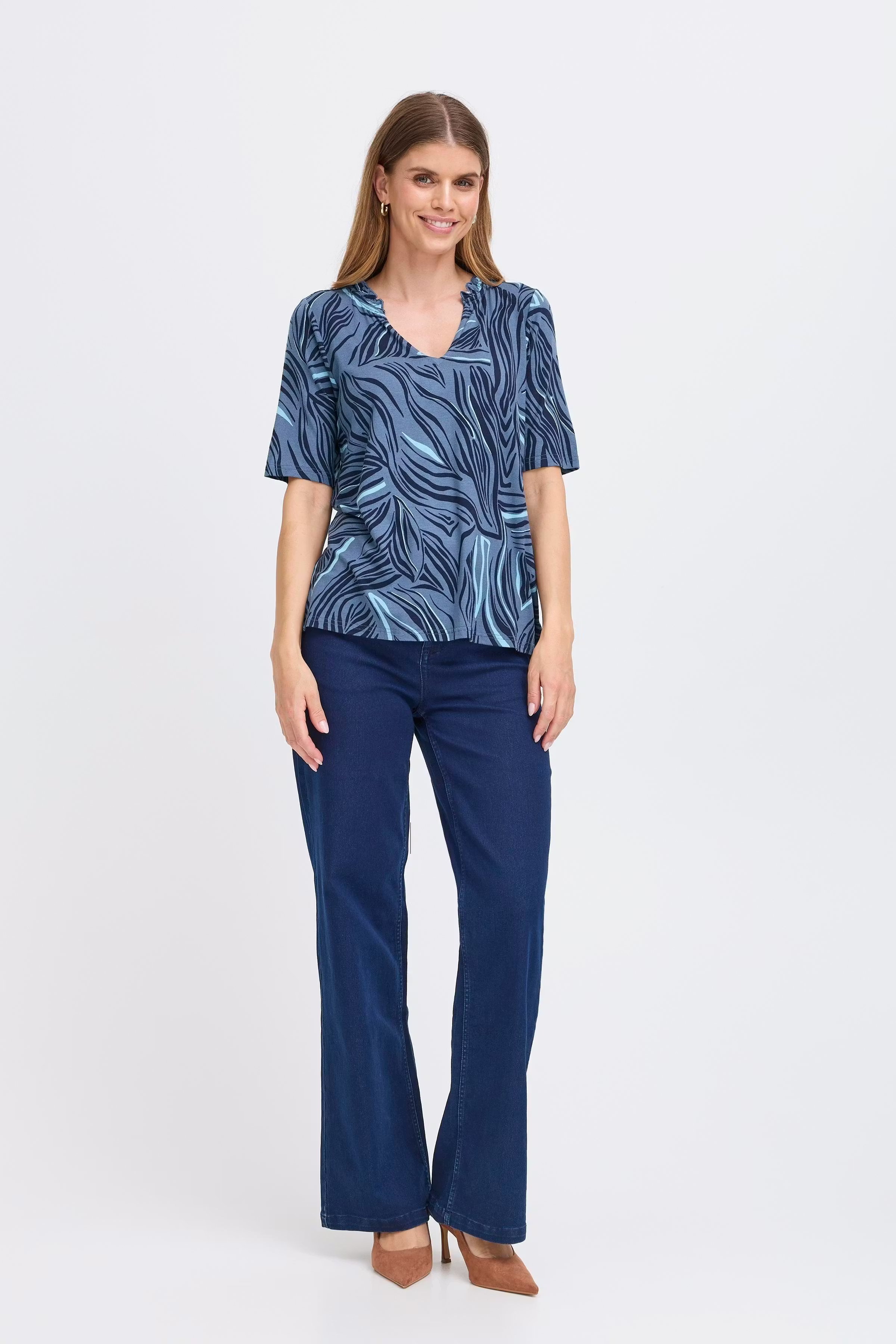 FRFLORA T-shirt LOOKBOOK FRONT 20615879-205025