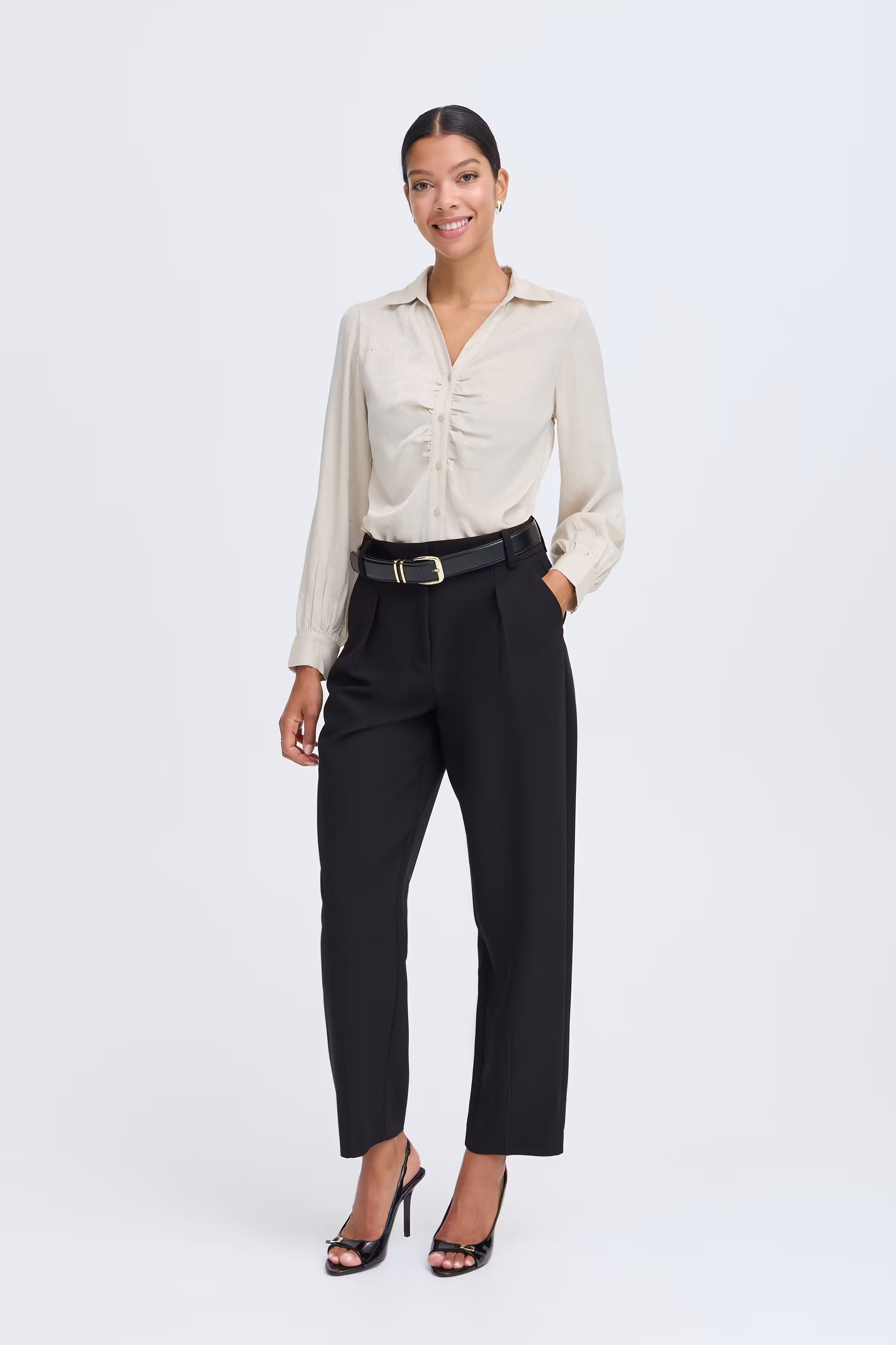 BYHALLE Skjorte LOOKBOOK FRONT 20819841-130401