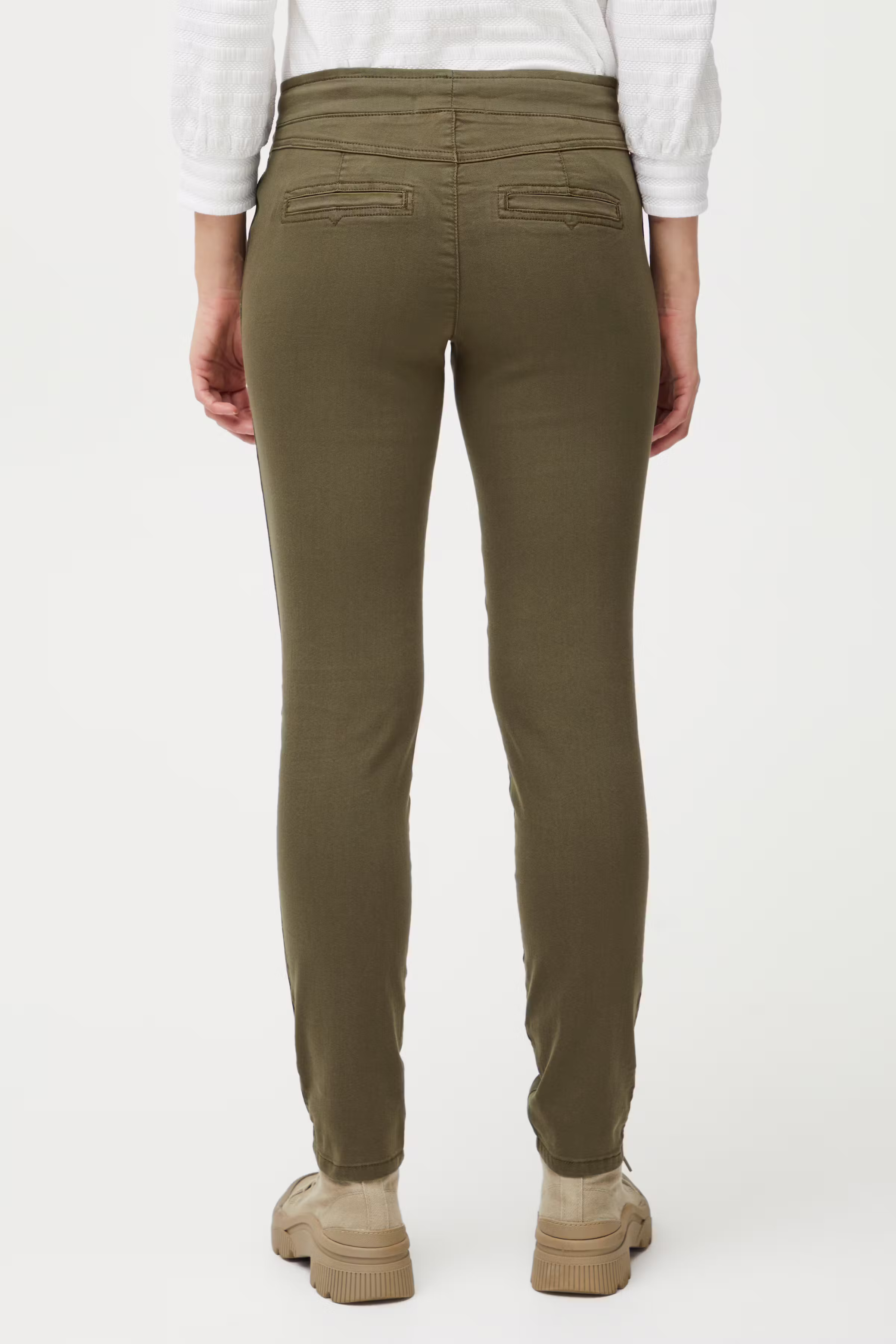 PZROSITA High Waist Skinny Leg Trousers LOOKBOOK BACK 50207898-190510