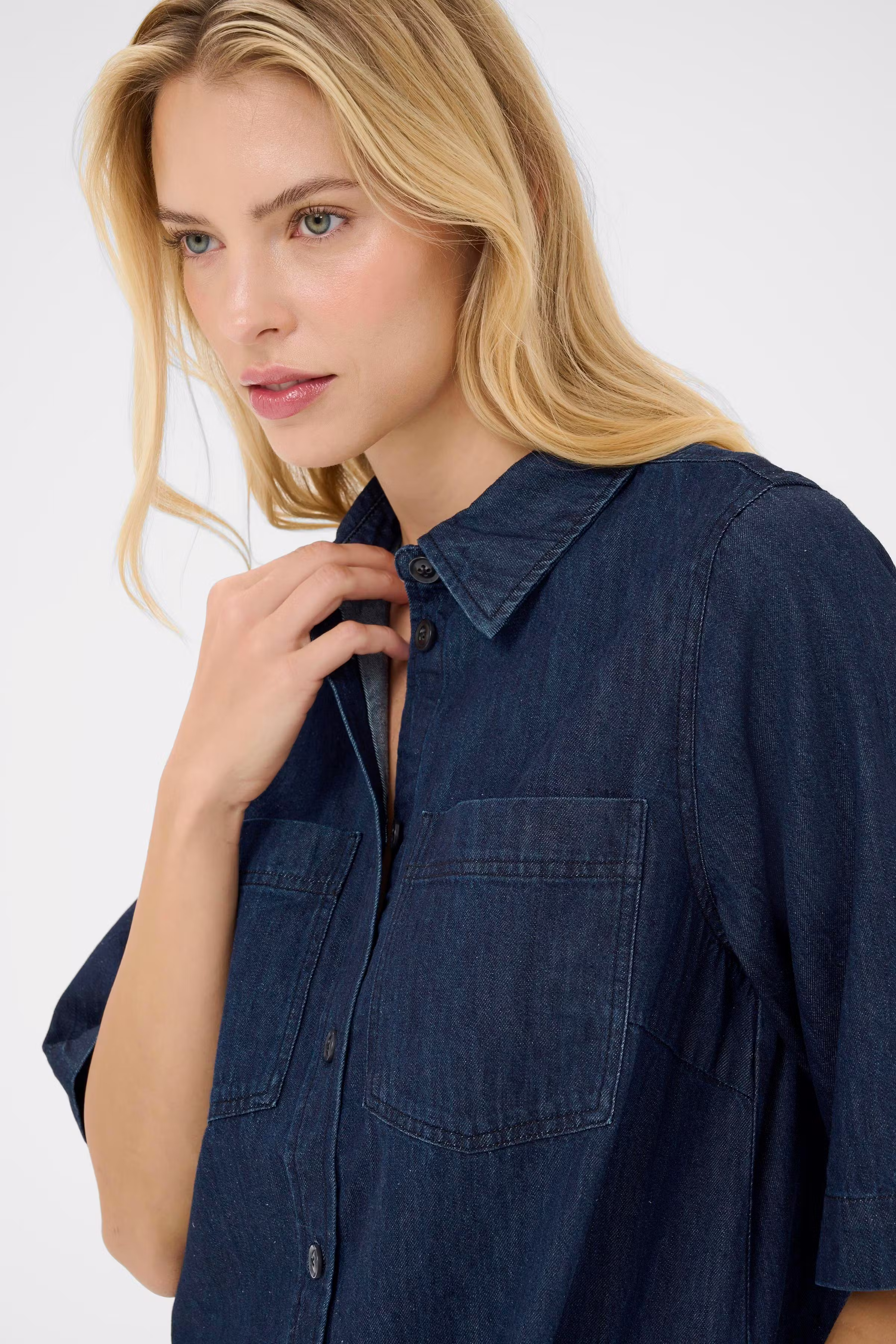 SardiaPW Denim Dress LOOKBOOK DETAIL 30309973-300159