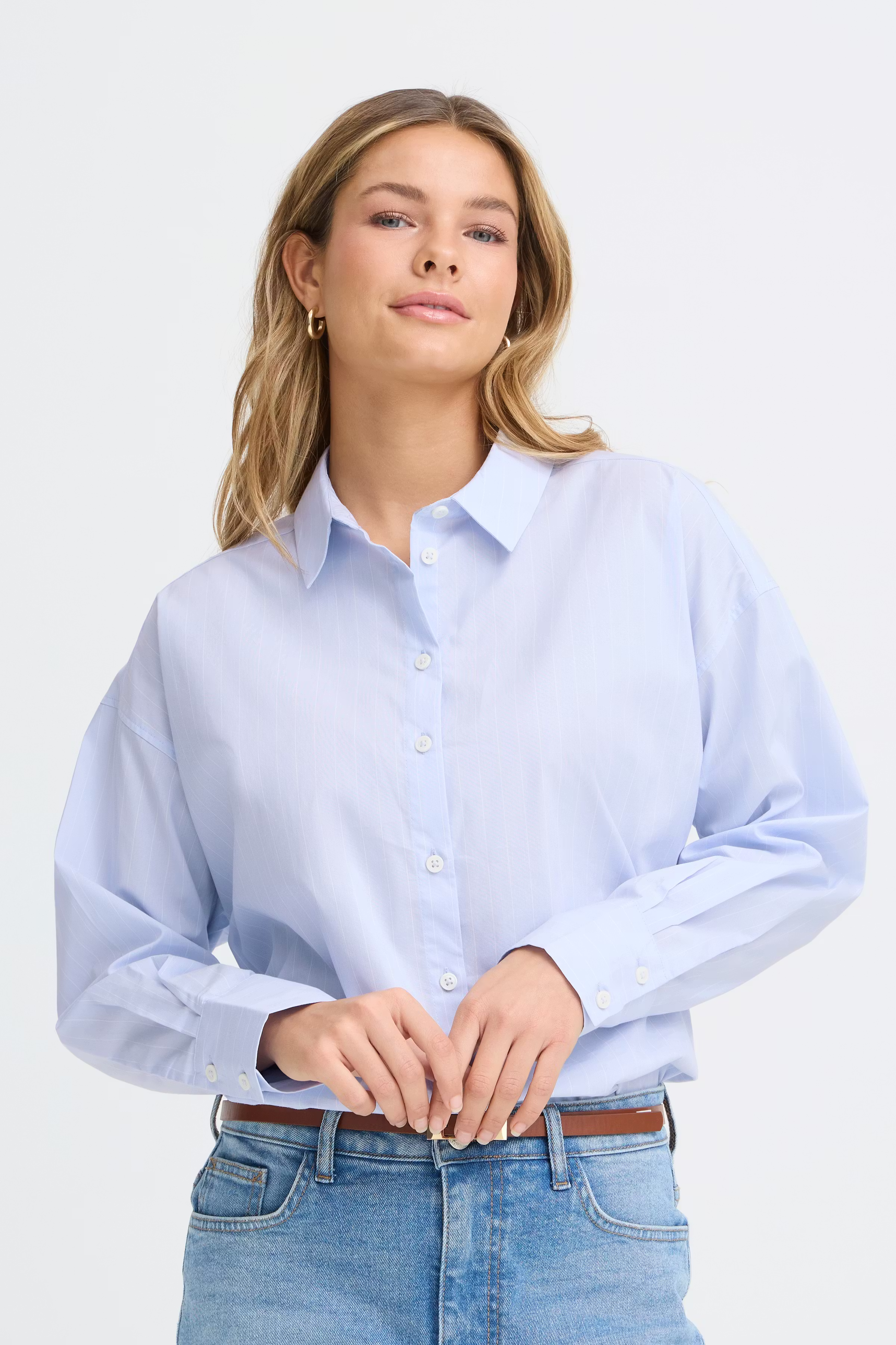 FRZANE Blouse LOOKBOOK FRONT 20617673-900006458