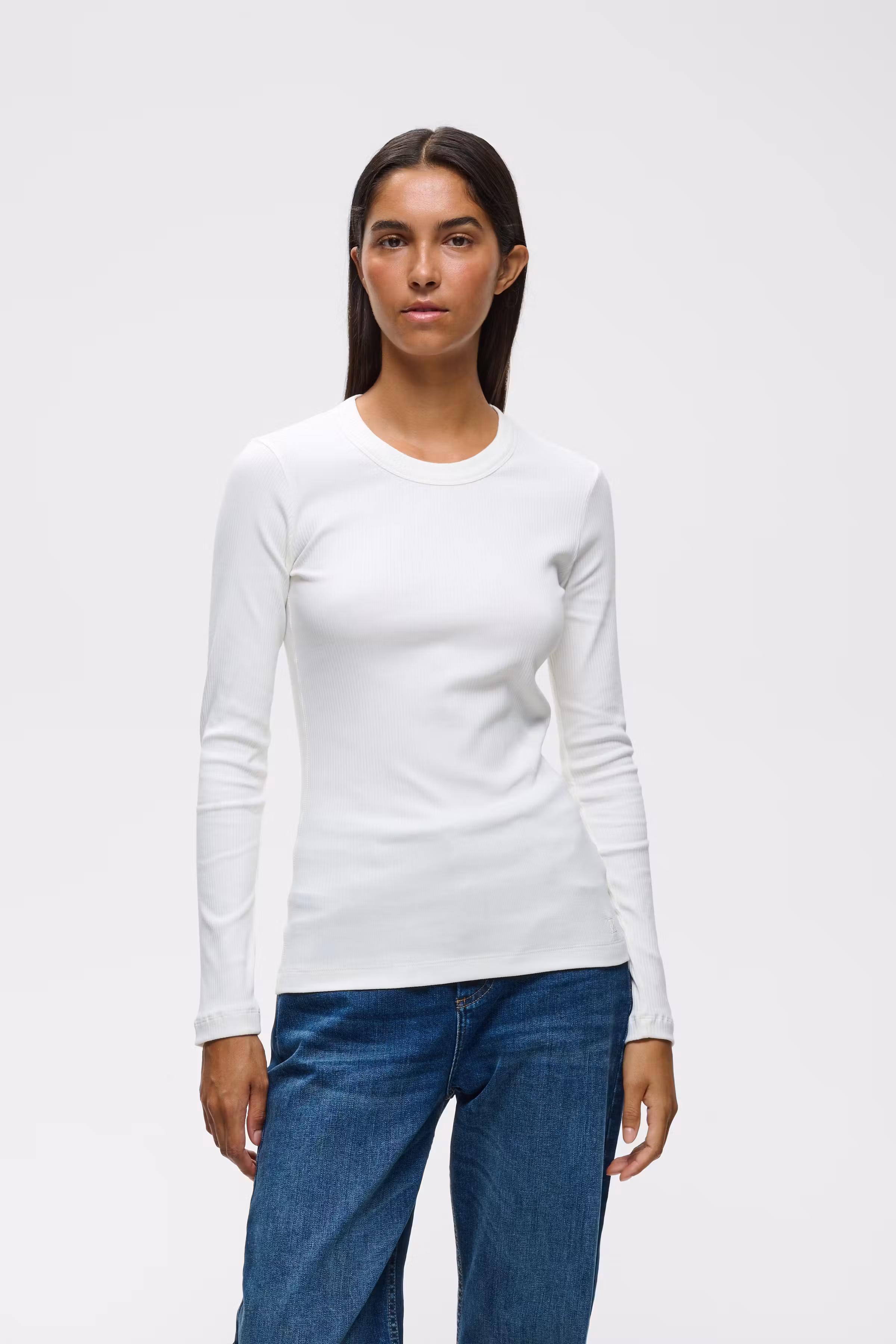 DagnaIW Långärmed T-shirt LOOKBOOK FRONT 30106649-110701