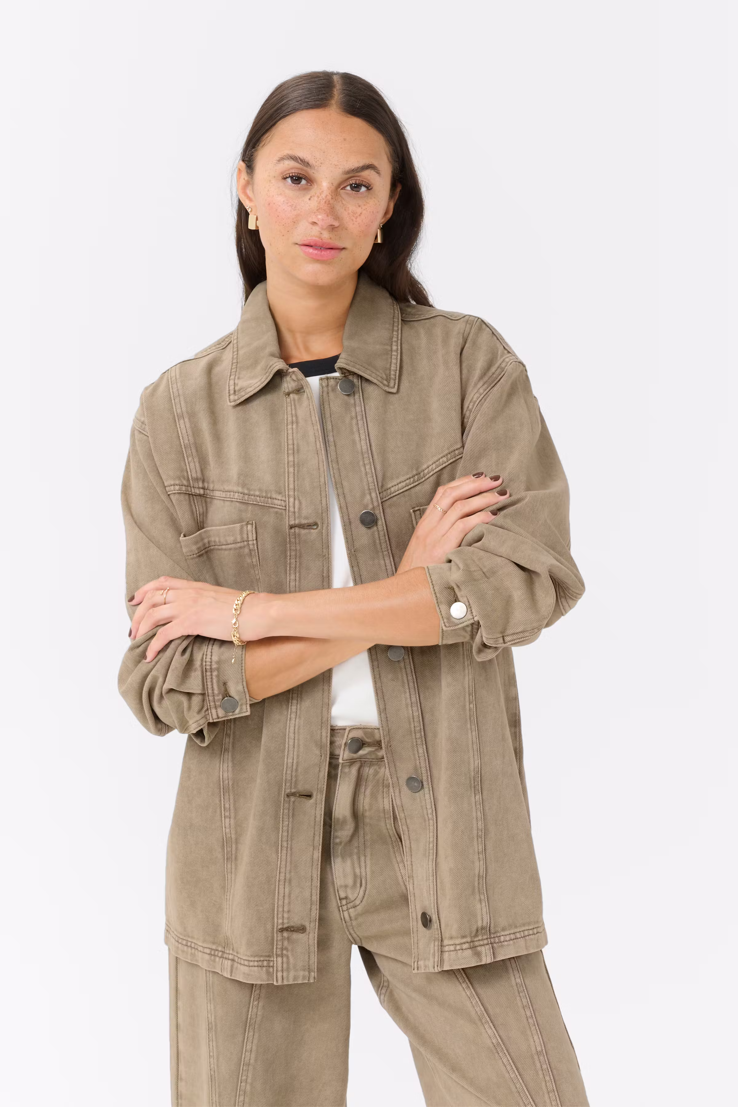 KArania Denimjakke LOOKBOOK FRONT 10509876-107384