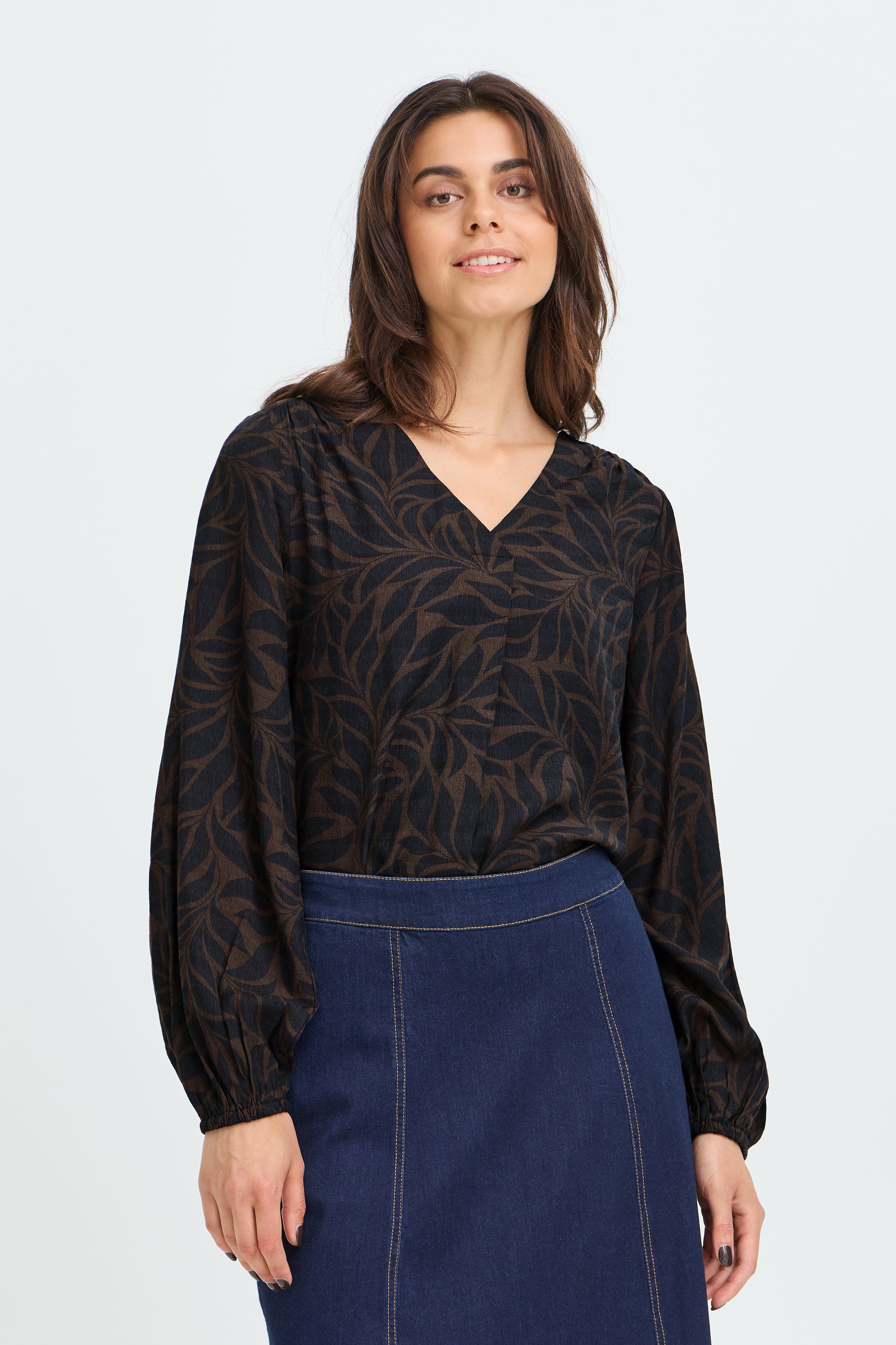FRARIANA Bluse LOOKBOOK FRONT 20614542-900013355