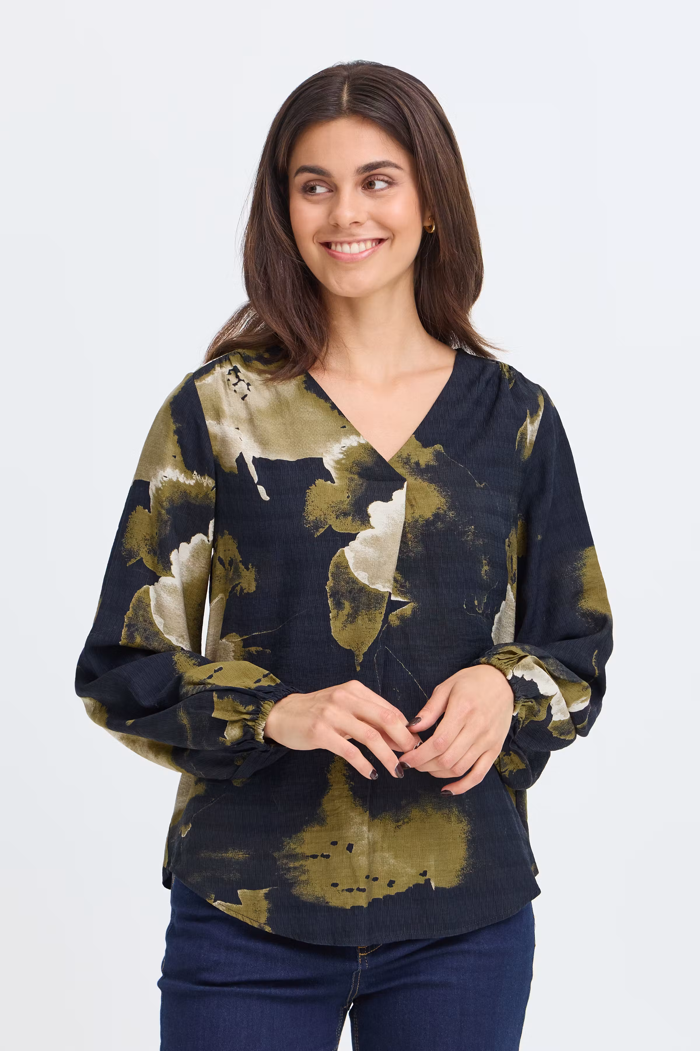 FRARIANA Bluse LOOKBOOK FRONT 20614542-900012297