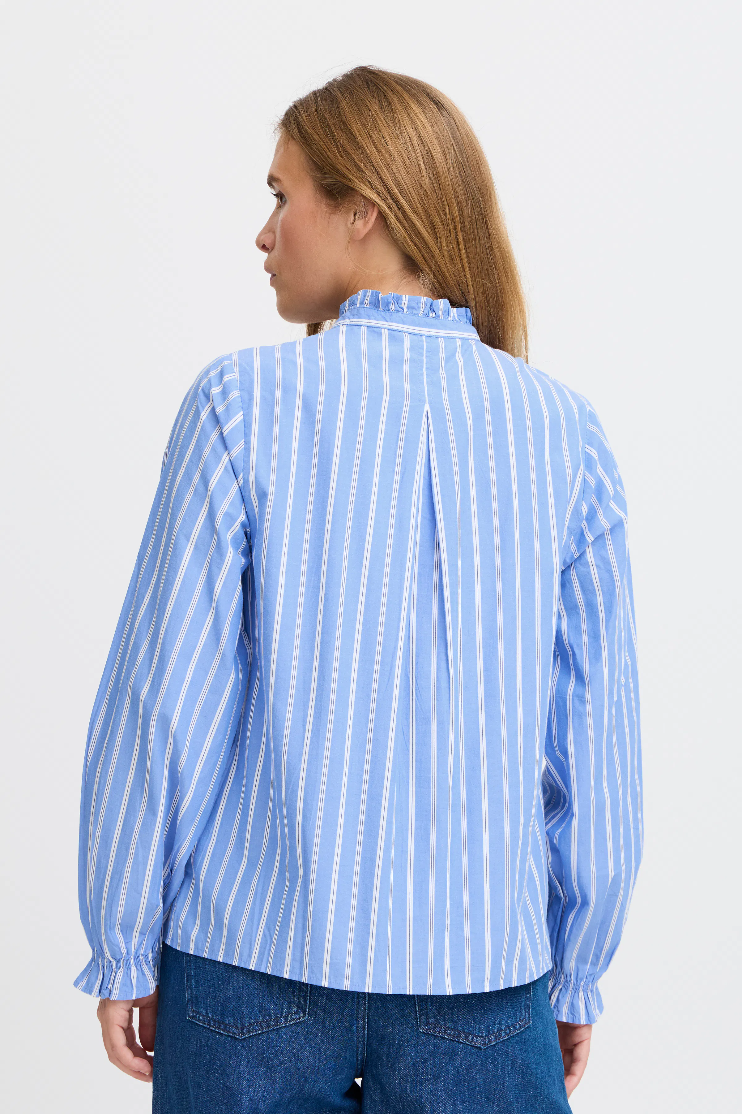 Langermet bluse LOOKBOOK BACK 50208732-204394