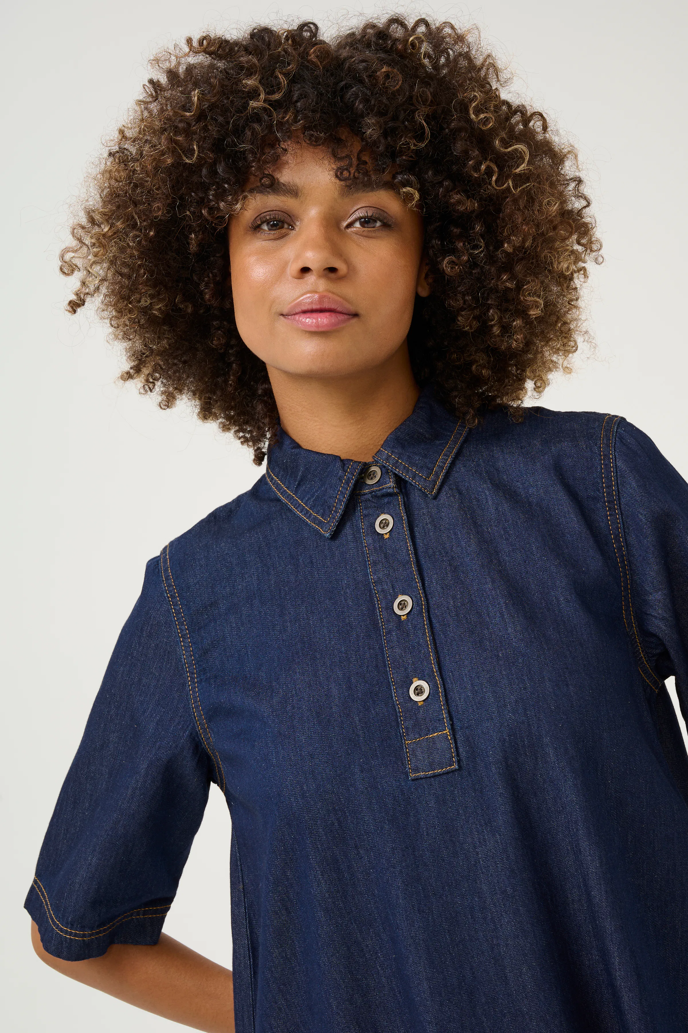 CUwinnie Denimkjole LOOKBOOK DETAIL 50111467-500119