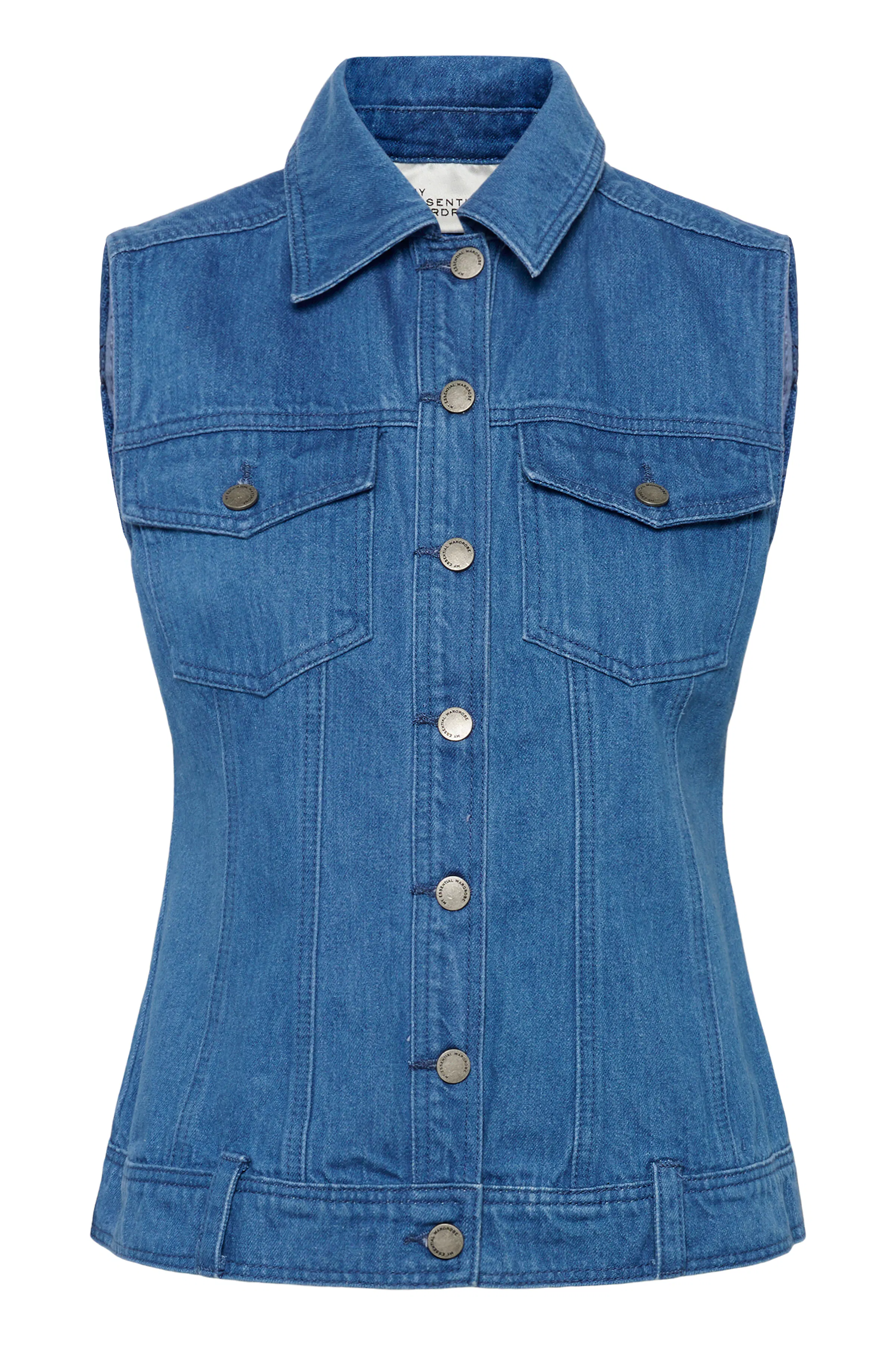 MWSaka Denim gilet PACK FRONT 10705442-109358